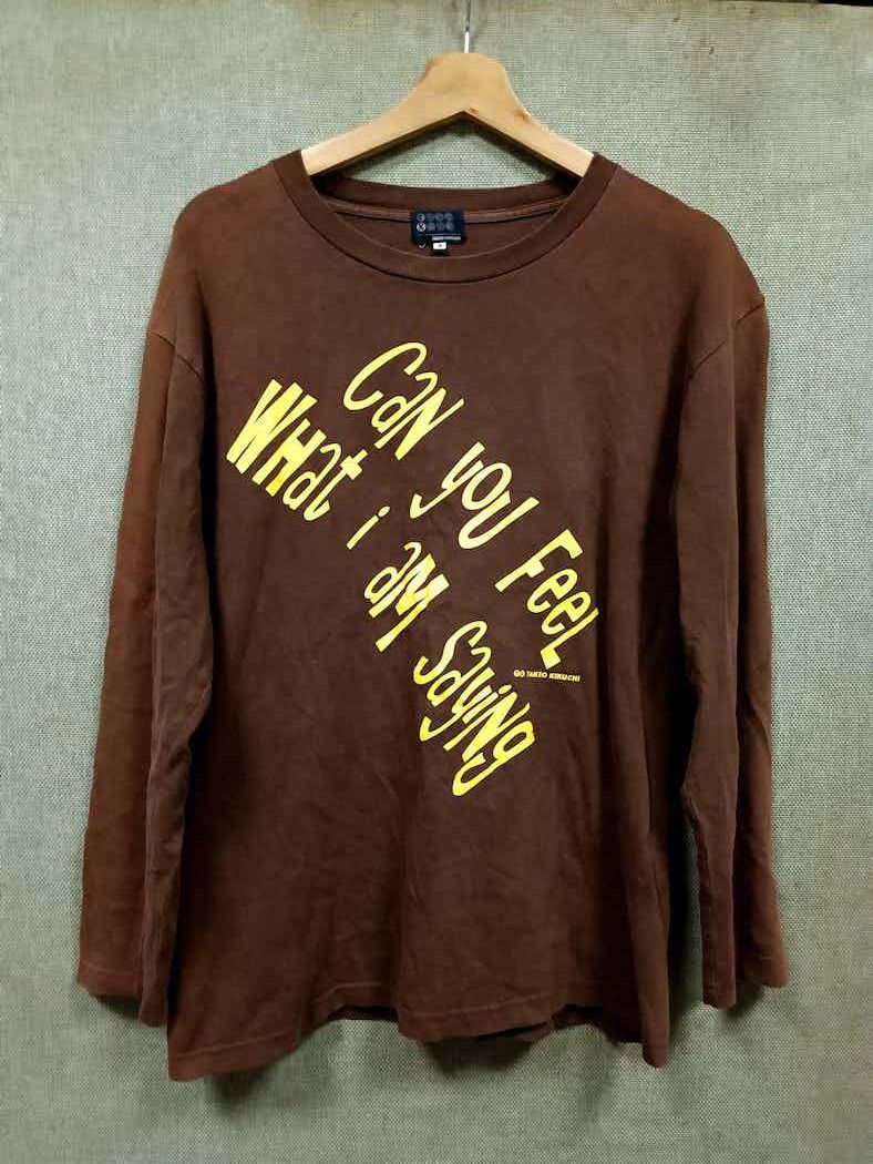 vintage t shirt long sleeve takeo kikuchi