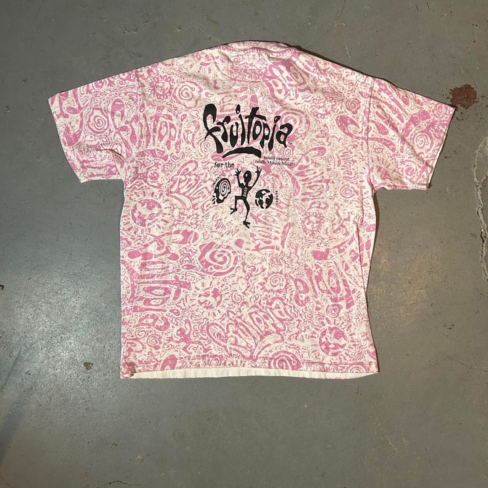 Hanes 90s promotional fruitopia shirt single Size US L / EU 52-54 / 3 - 4 Thumbnail