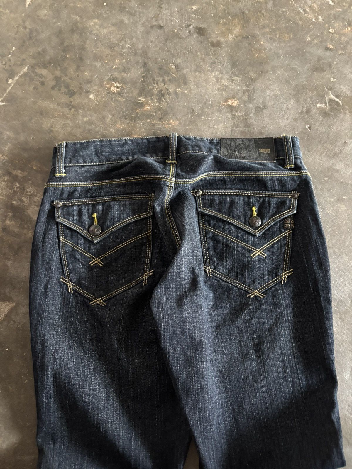 If Six Was Nine y2k zipper leg custom culture japanese jeans Size US 30 / EU 46 - 14 Thumbnail