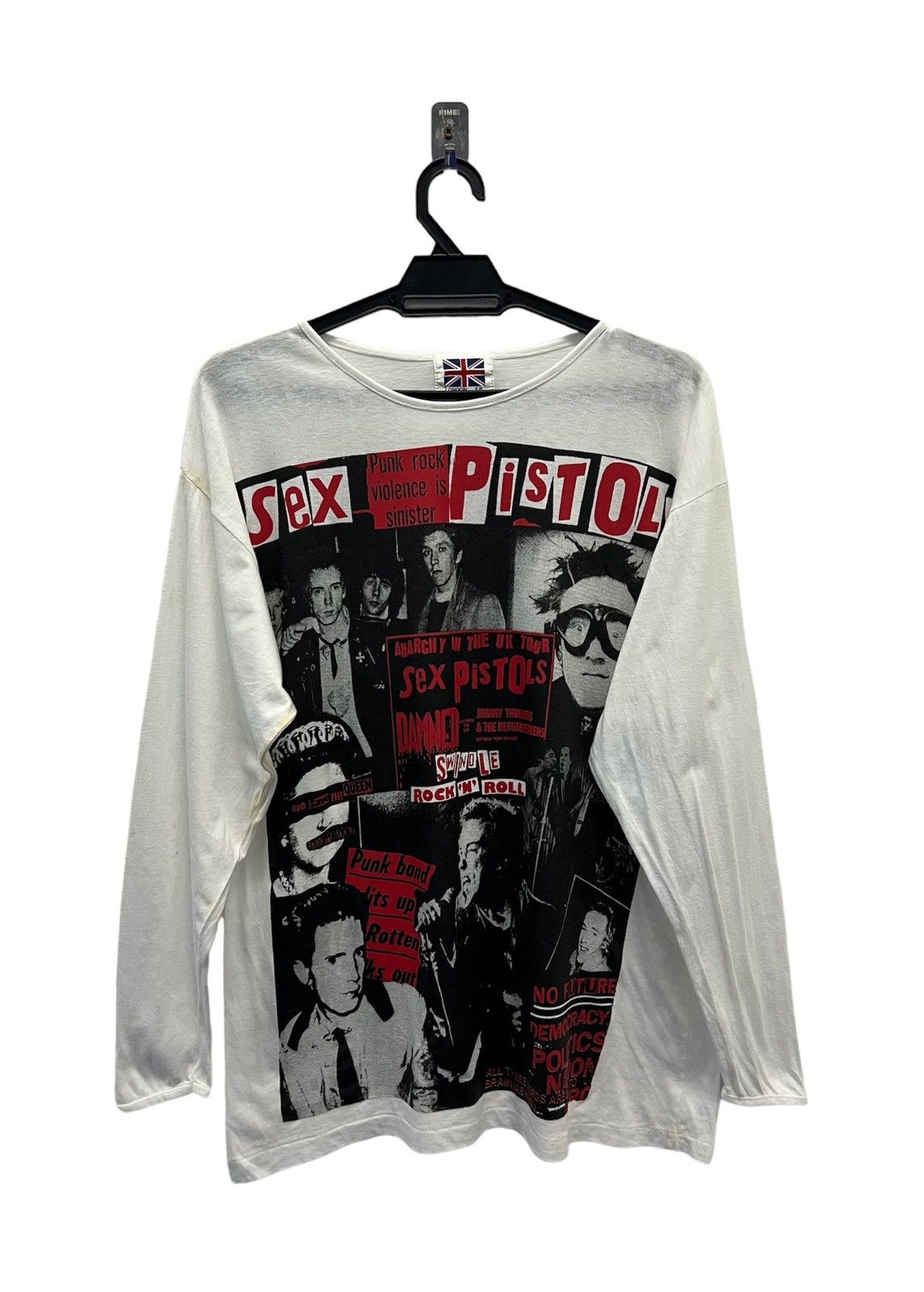 Band Tees 80s-90s‼️Vintage Sex Pistols Johnny Rotten Sid Punk Tshirts Size US M / EU 48-50 / 2 - 1 Thumbnail