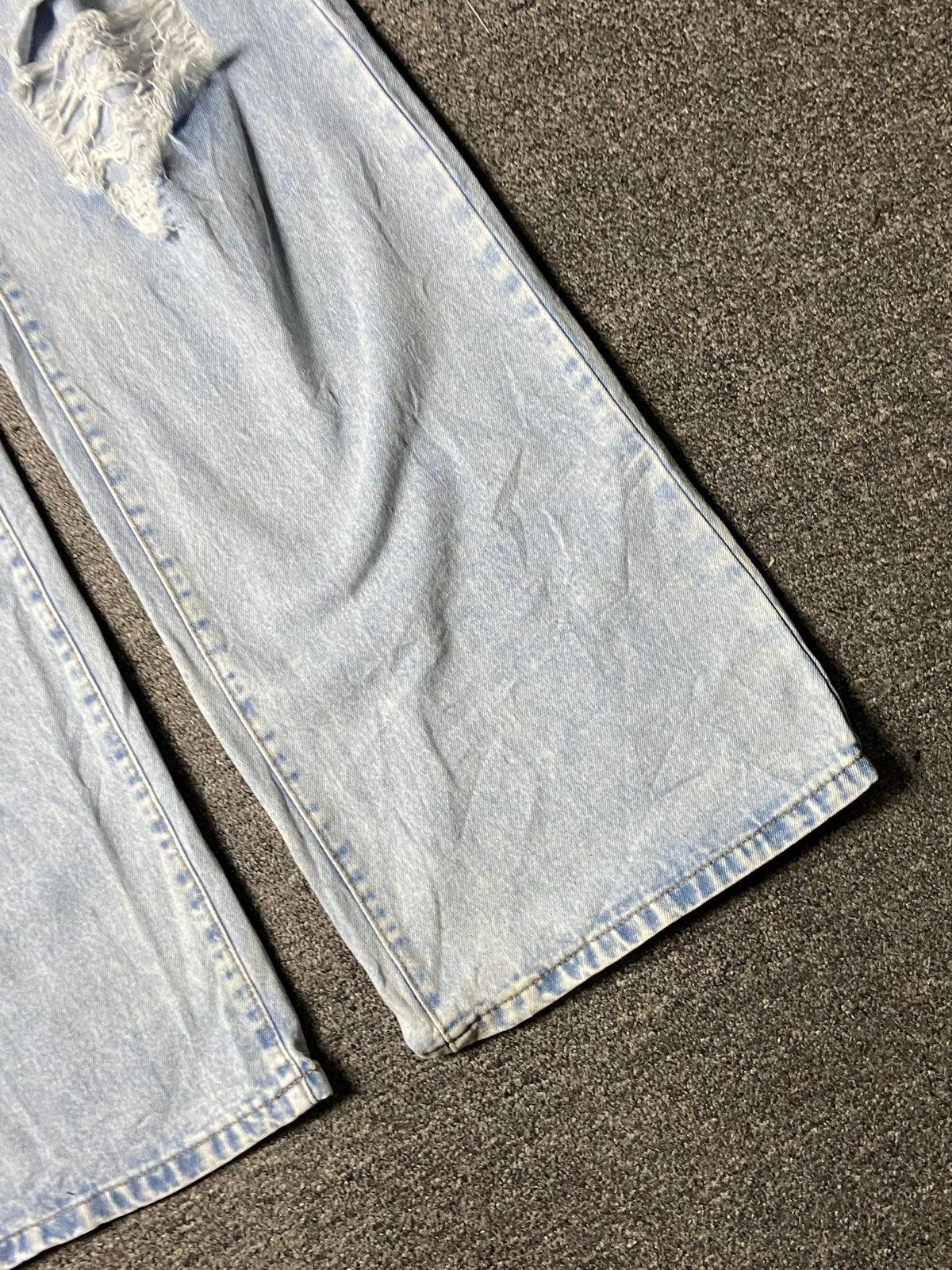 Shein SHEIN Baggy Cut Ripped Denim Jeans (162) Size US 30 / EU 46 - 10 Thumbnail