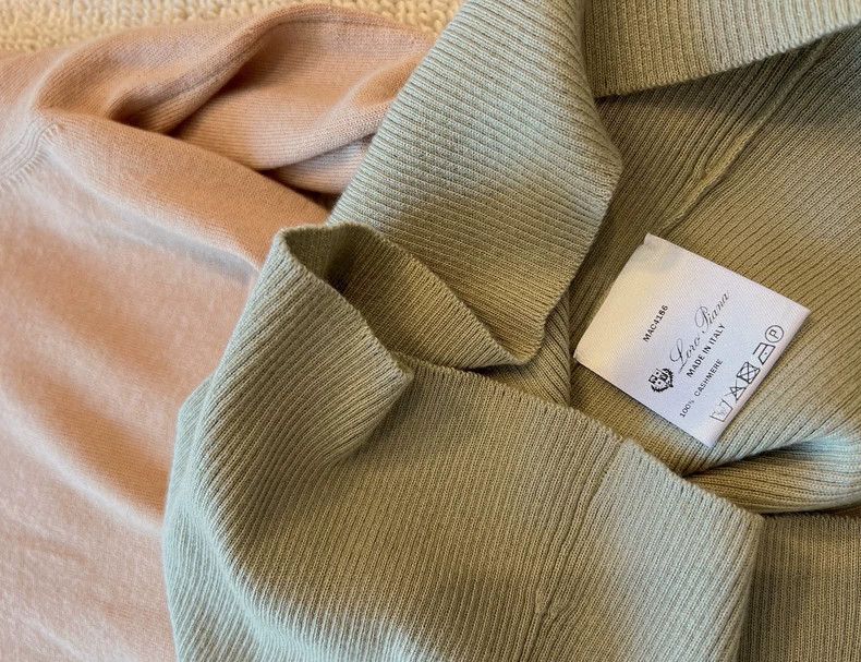 Loro Piana LORO PIANA 100% fine spun cashmere patchwork jacket Size XS / US 0-2 / IT 36-38 - 5 Thumbnail