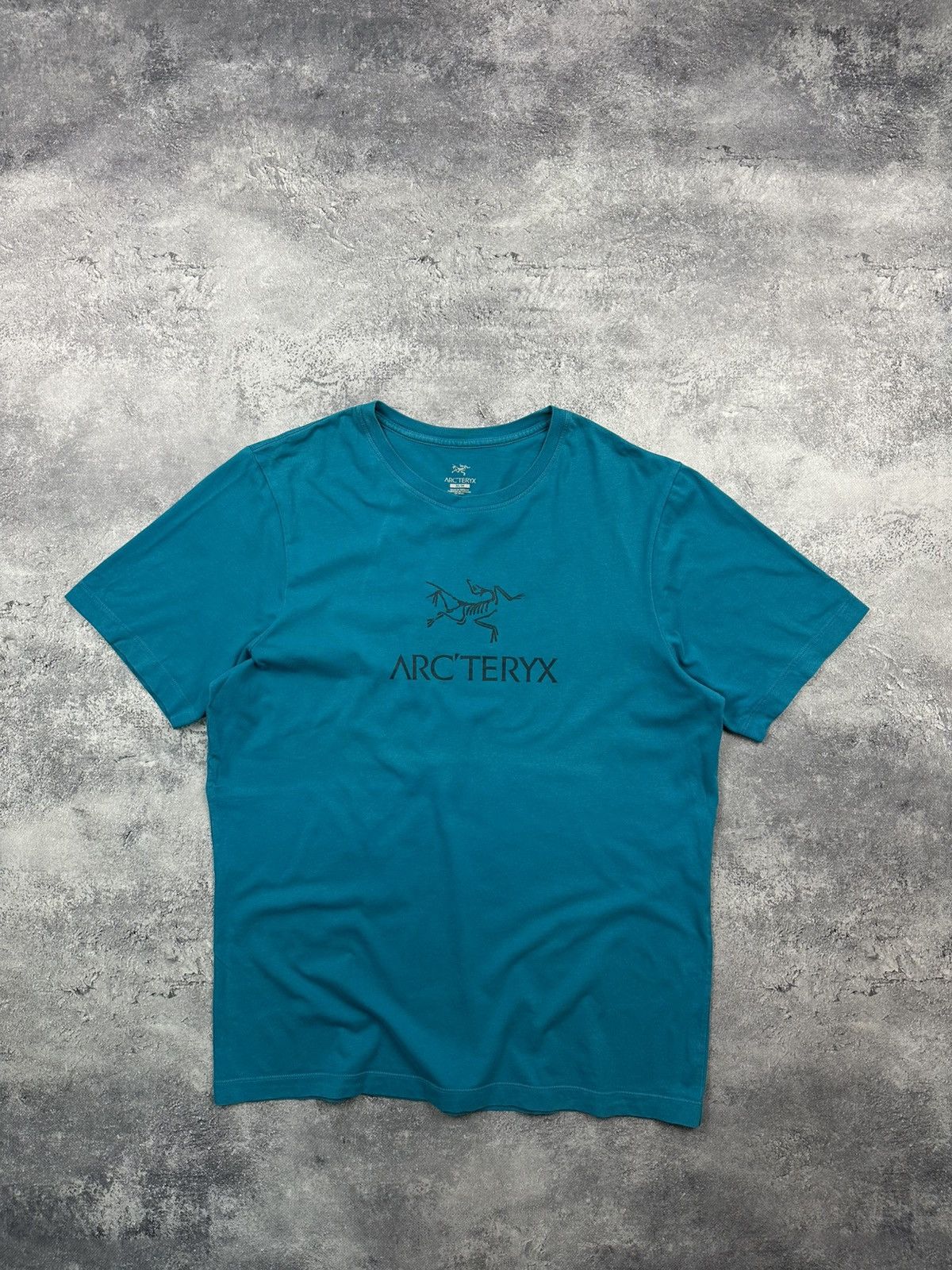 Arc'teryx Arcteryx T-Shirt Outdoor Gorpcore Big Centre Logo Blue Tee Size US M / EU 48-50 / 2 - 1 Thumbnail