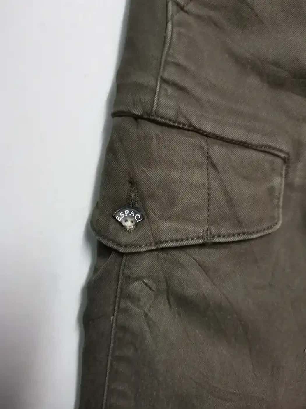 Japanese Brand Espace Vert Tactical Multipocket Cargo Pants Size US 29 - 8 Thumbnail