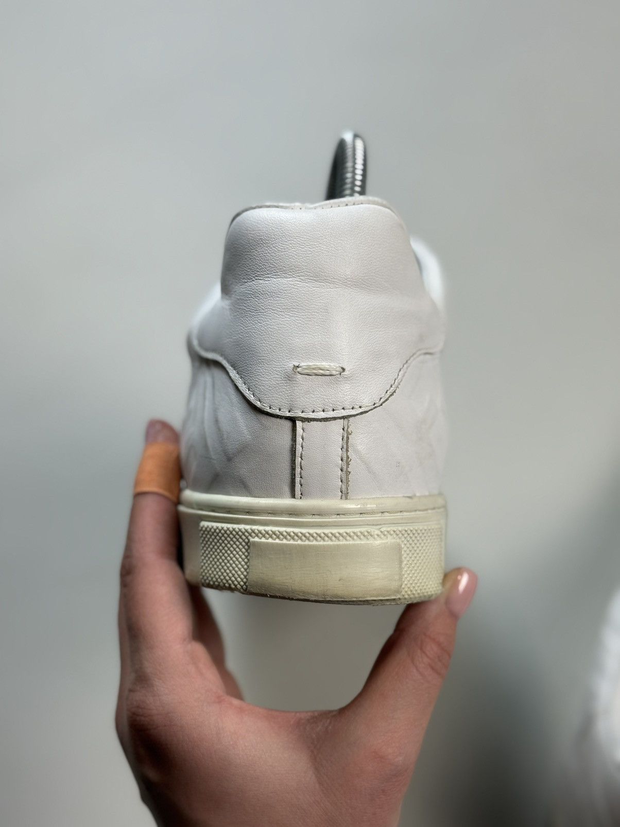 Fendi FF Monogram Leather Low Top Casual Lace Up Sneakers Shoes Size US 14 / EU 47 - 15 Thumbnail