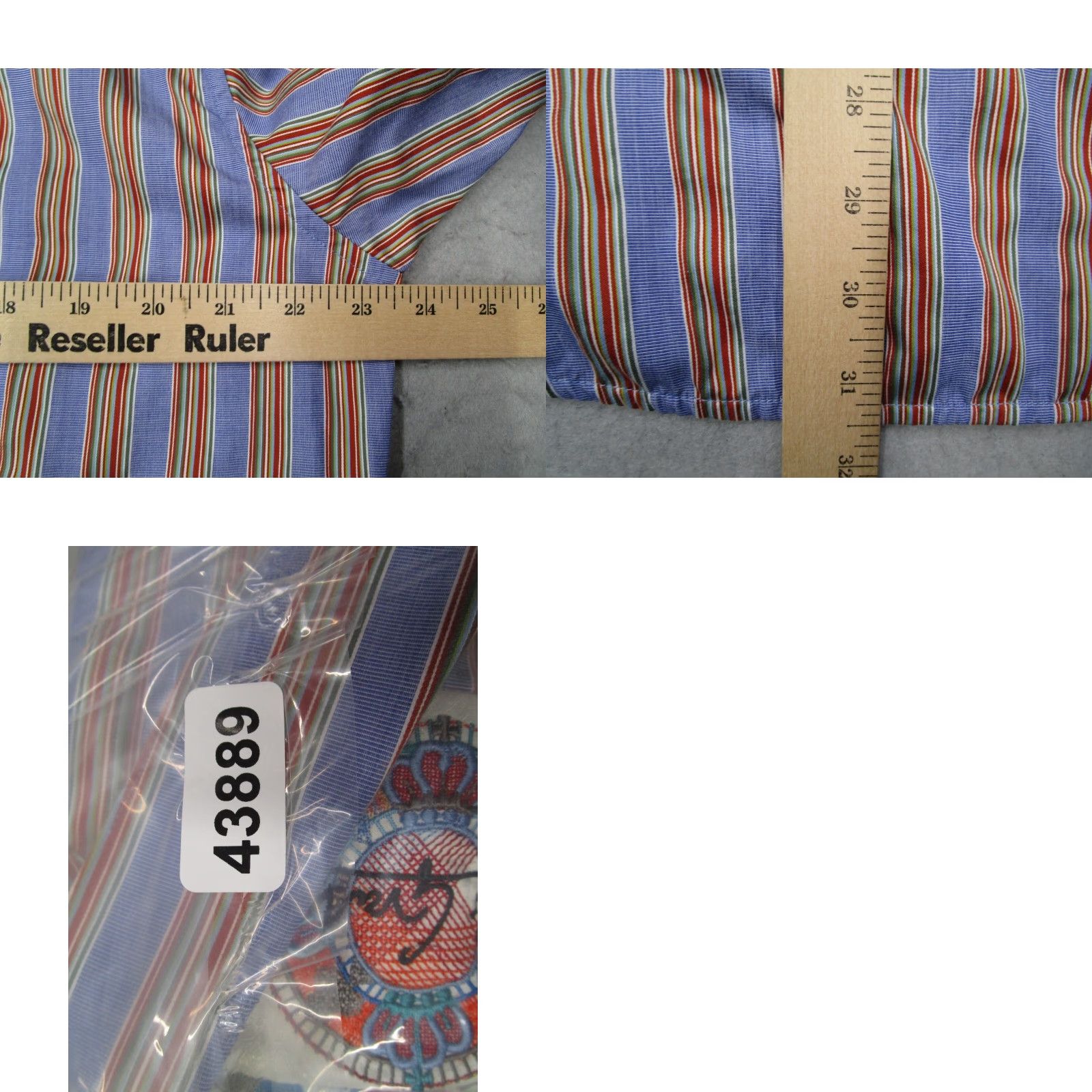 Robert Graham VINTAGE Robert Graham Dress Shirt Mens XL Purple Striped Button Up All Seasons Casual Office Size US XL / EU 56 / 4 - 8 Thumbnail