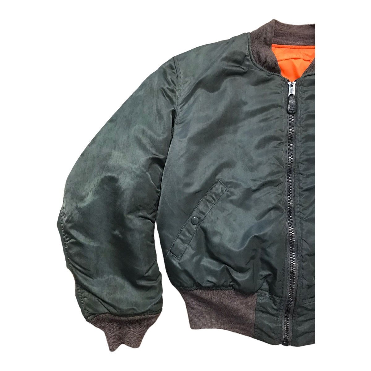 Alpha Industries × Vintage Vintage 60’ Ma1 Usaf Air Force Alpha Industries war Size US L / EU 52-54 / 3 - 2 Thumbnail