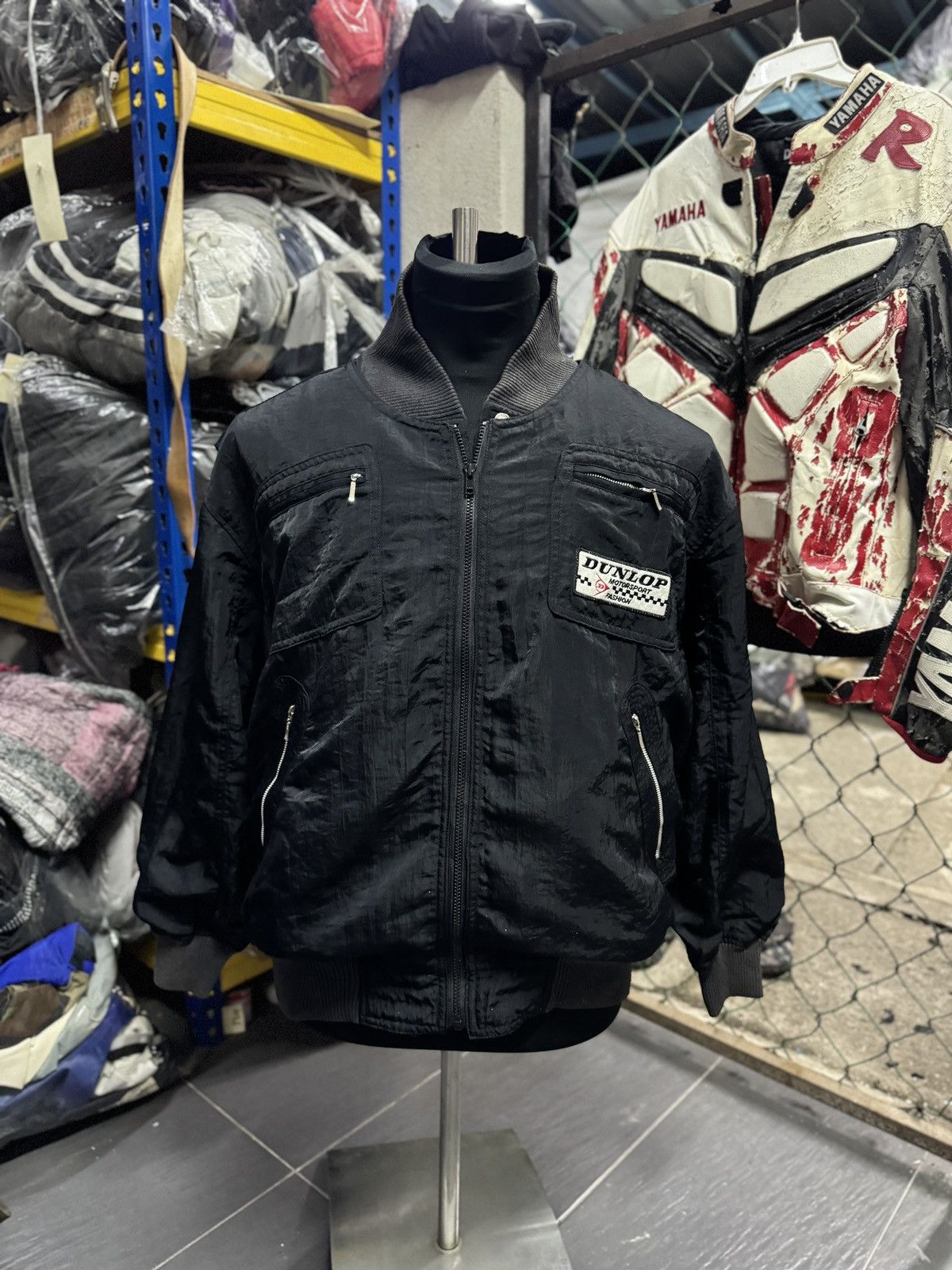 Dunlop × Japanese Brand × Vintage Dunlop Motorsport Jacket Size US L / EU 52-54 / 3 - 2 Thumbnail