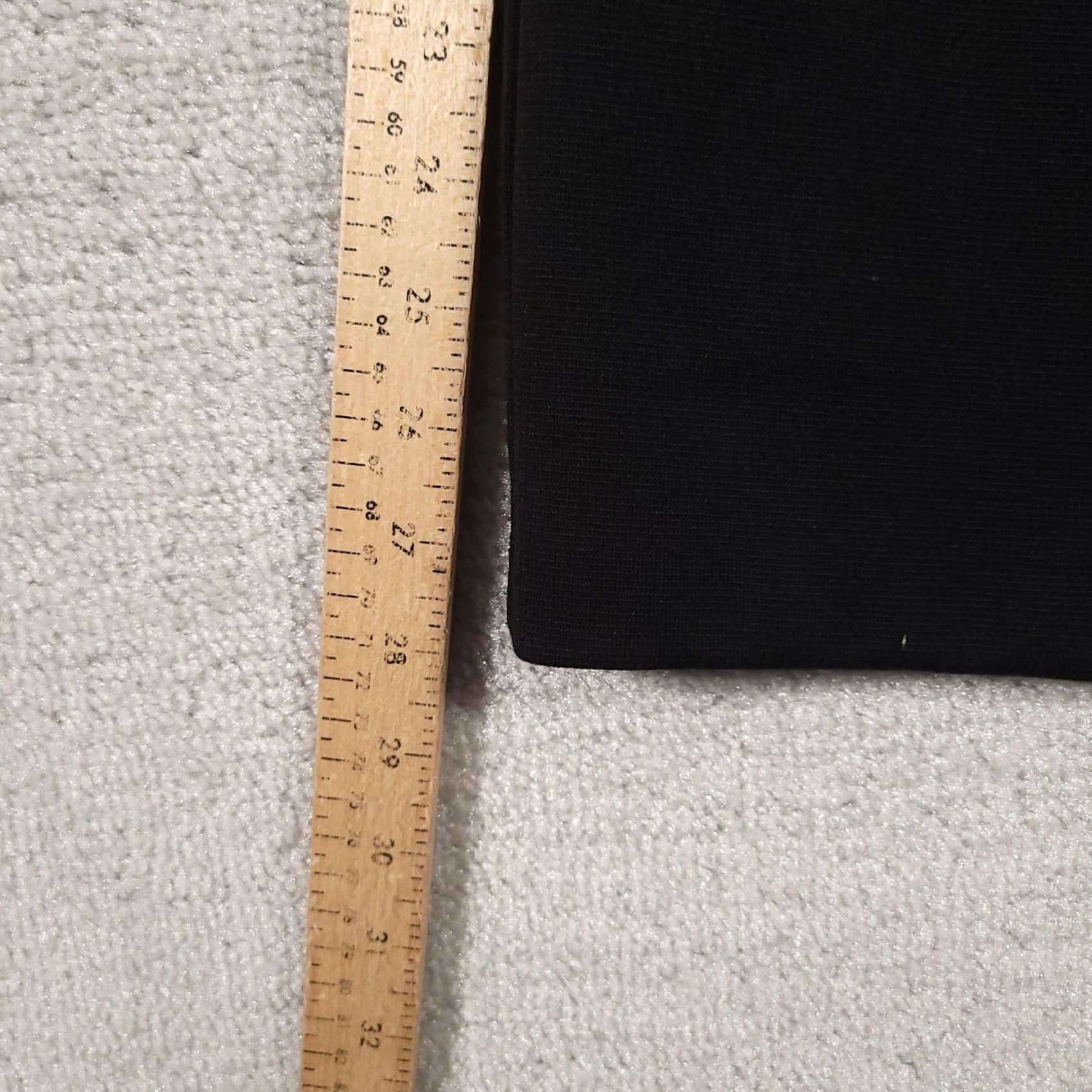 Vintage VINTAGE Alfred Dunner Skirt Women's 34 Black Pull On Midi Elastic Waist Pleat 90s A-Line Mens? Size 24" / US 00 / IT 34 - 6 Thumbnail