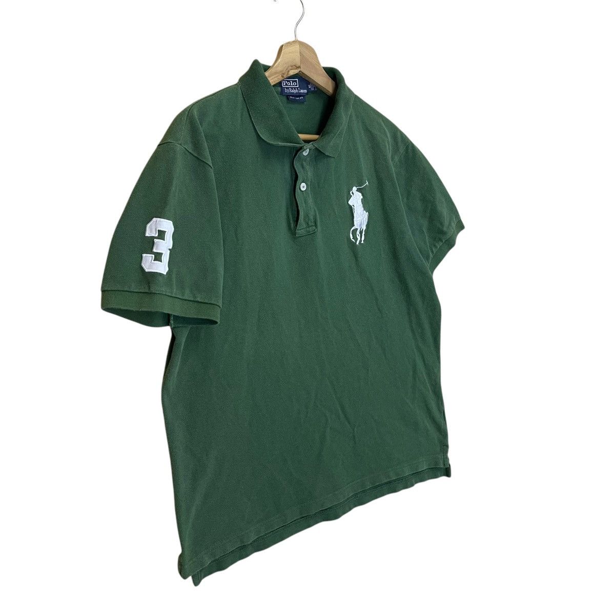 Polo Ralph Lauren × Ralph Lauren × Vintage Vintage 90s Polo Ralph Lauren Big Logo Collar Shirts Size US M / EU 48-50 / 2 - 2 Thumbnail