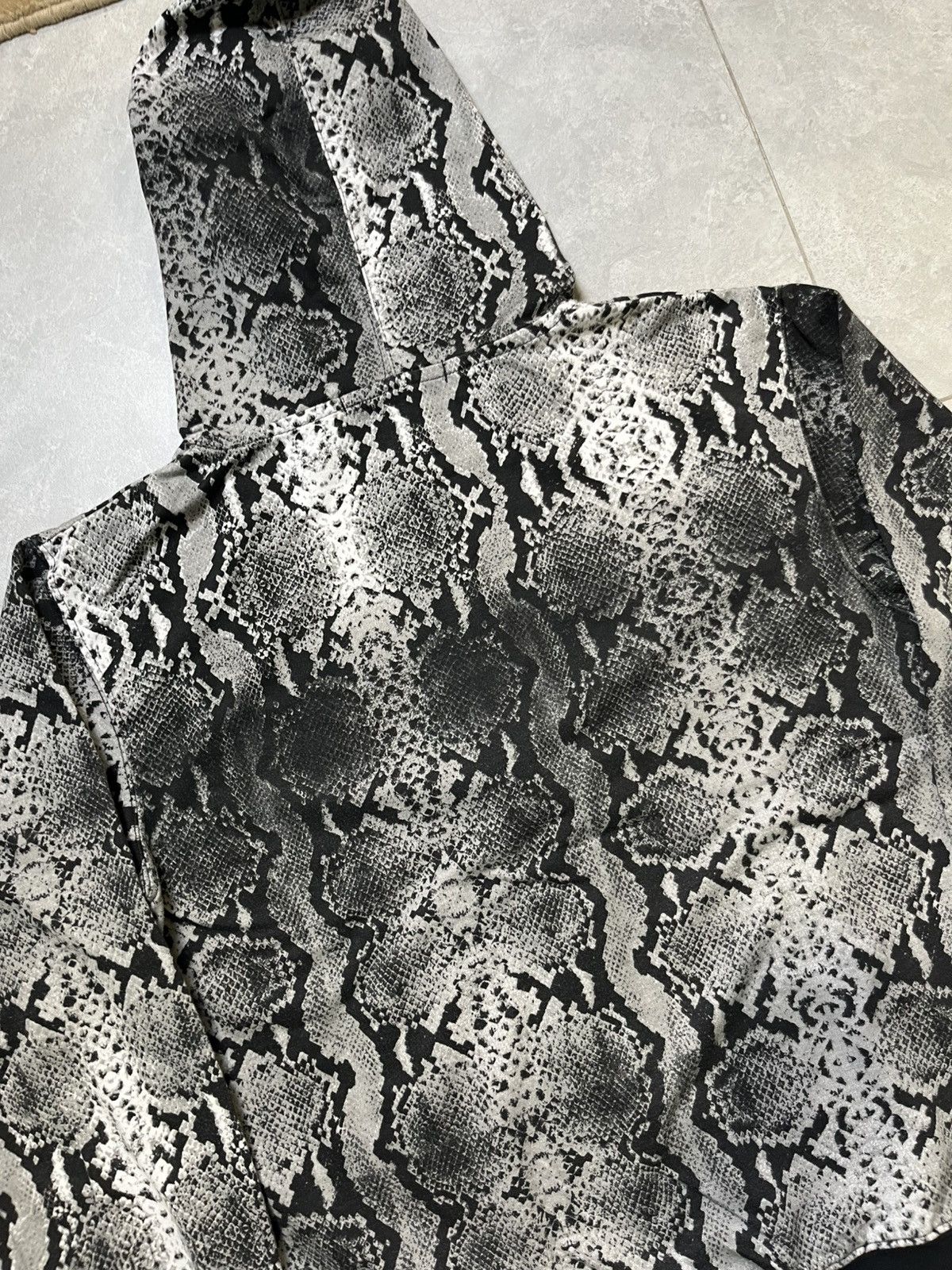Other Snake Skin Phyton Skin Zip Up Hoodie Hysteric Style Size US L / EU 52-54 / 3 - 8 Thumbnail