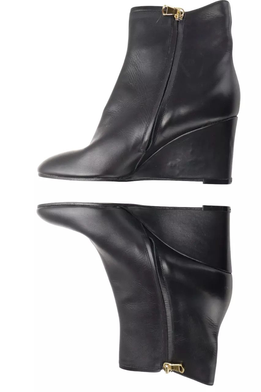 Salvatore Ferragamo SALVATORE FERRAGAMO Women's US 7 Leather Platform Heeled Size US 7 / IT 37 - 6 Thumbnail