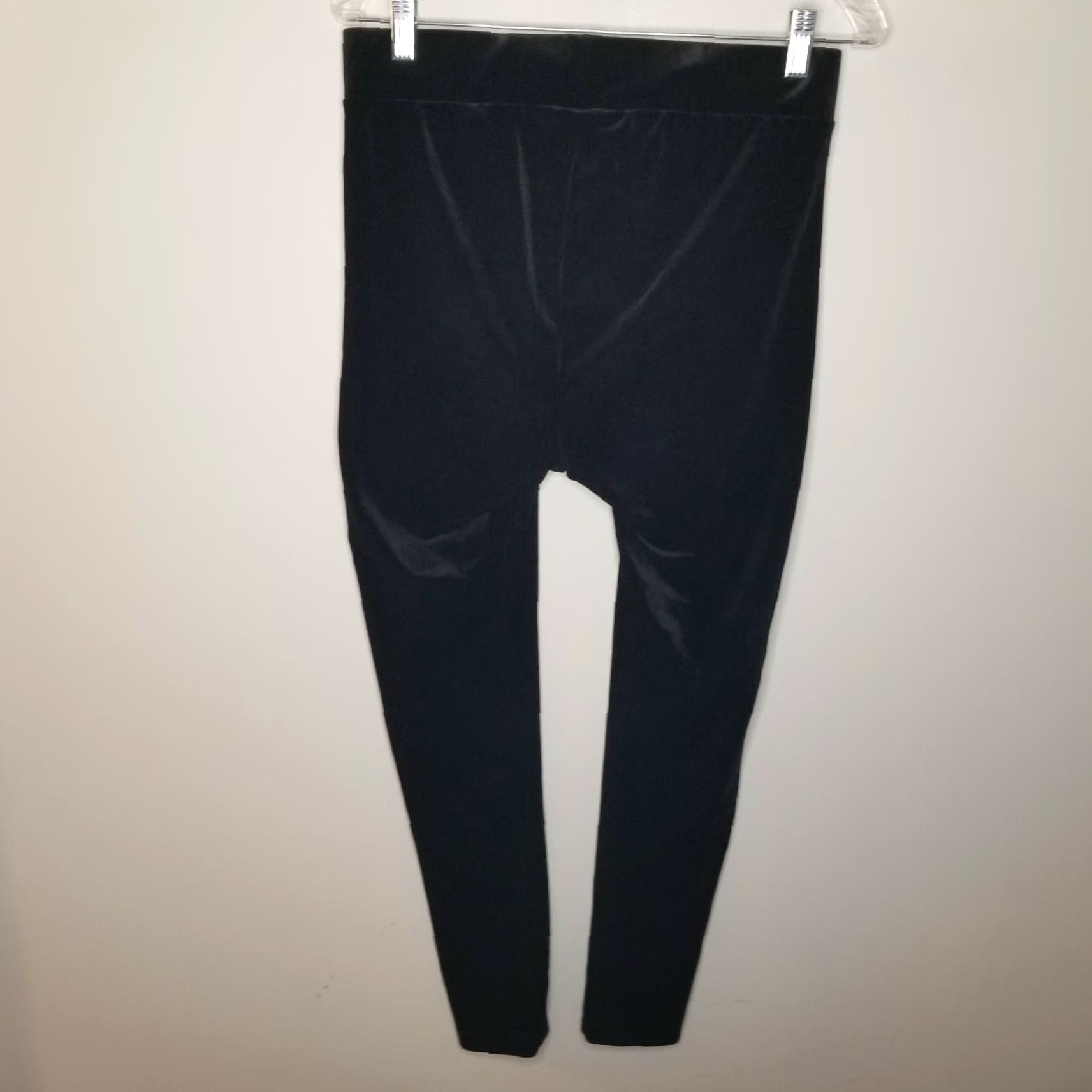 Old Navy Old Navy Women Black Shiny Pants L Size 36" / US 14 / IT 50 - 4 Thumbnail