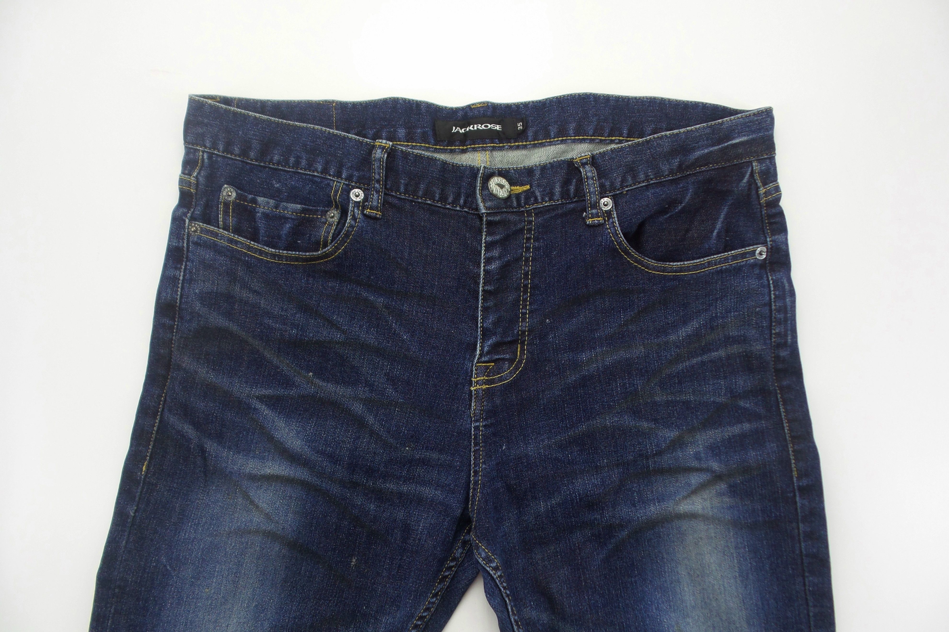 JACKROSE Jackrose Stretchable Skinny Jeans W18xL43.5 Size US 35 - 3 Thumbnail