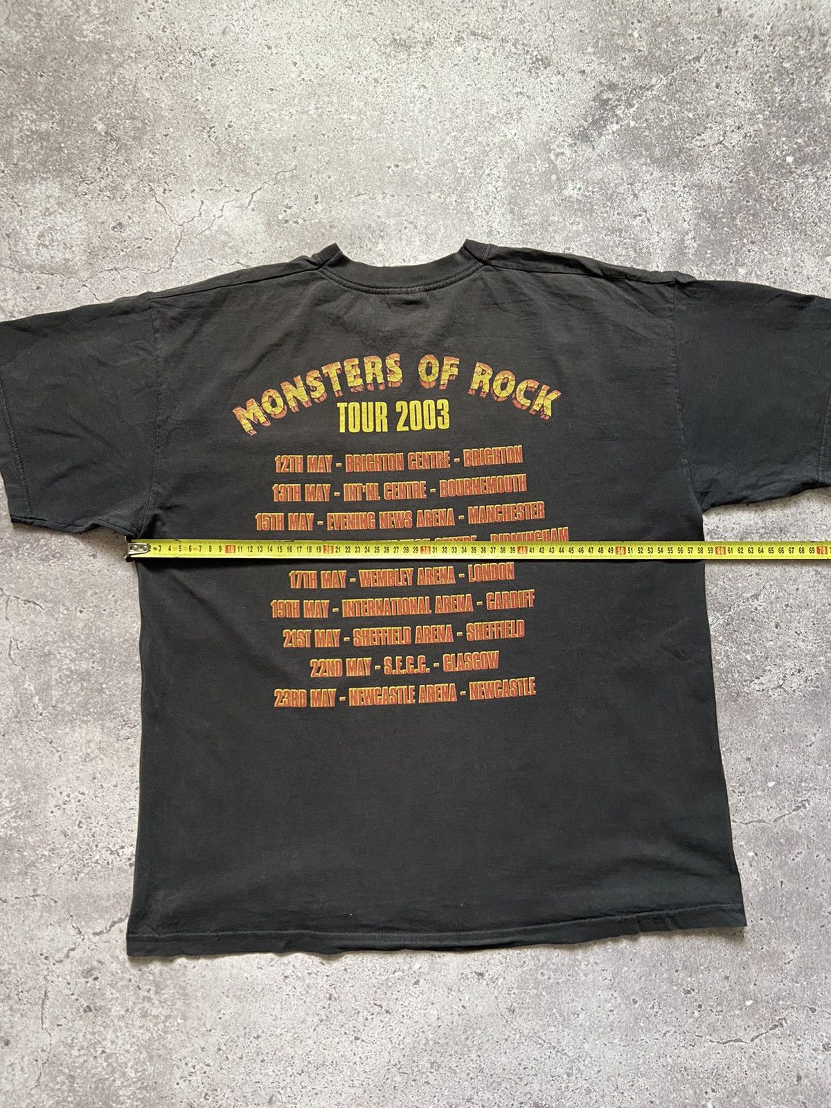 Band Tees × Vintage Vintage 2003 Whitesnake Faded Band Tour T Shirt XL Size US XL / EU 56 / 4 - 6 Thumbnail