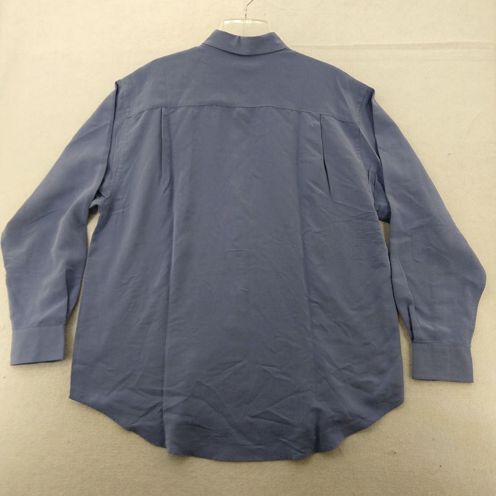 Port Authority Port Authority Champion Aerospace Shirt Adult Large Blue Cotton Polyester Button-Up Vintage Men Size US L / EU 52-54 / 3 - 2 Thumbnail