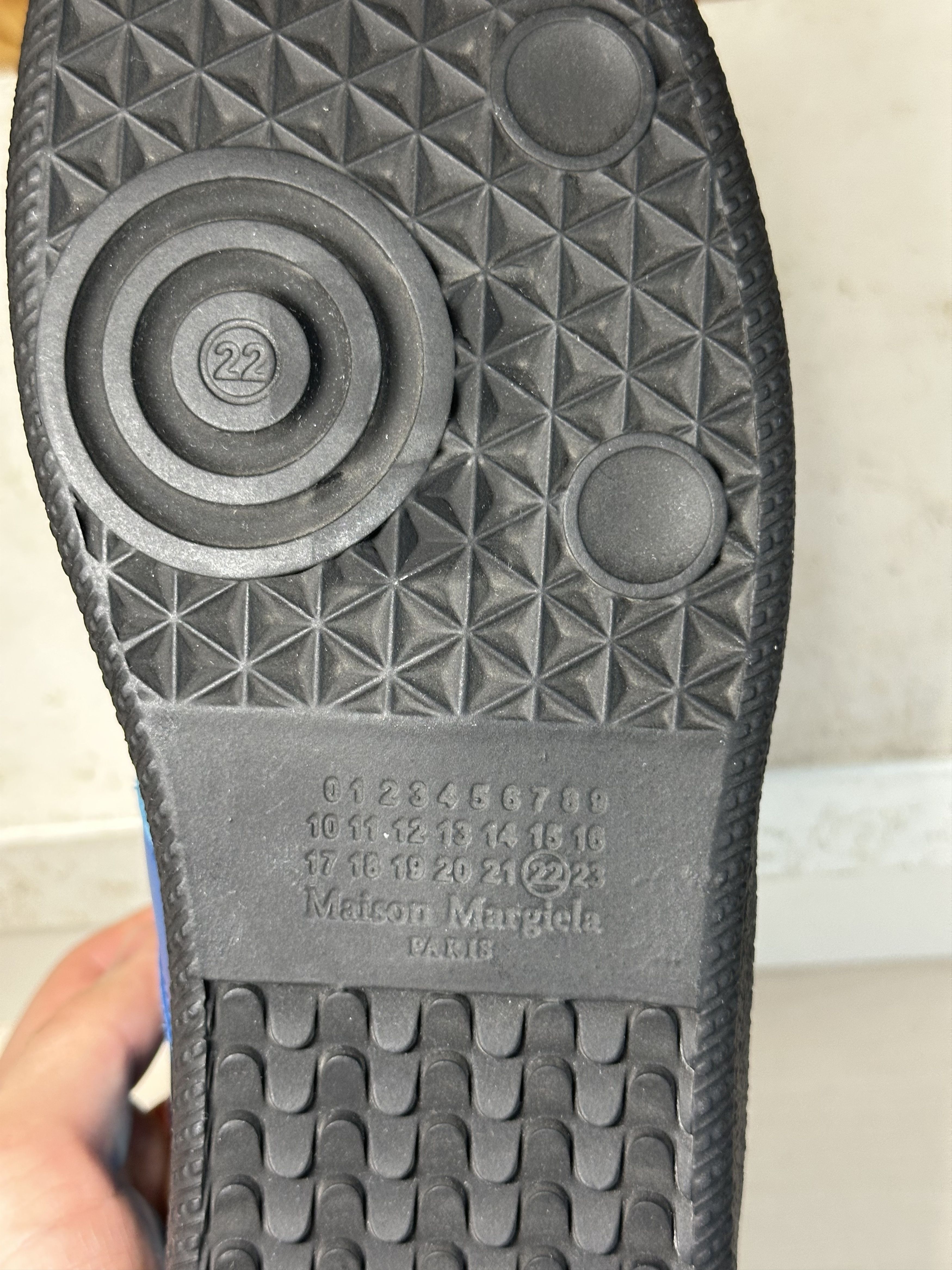 Maison Margiela Maison Margiela Gats Blue Iridescent Size US 9 / EU 42 - 10 Thumbnail