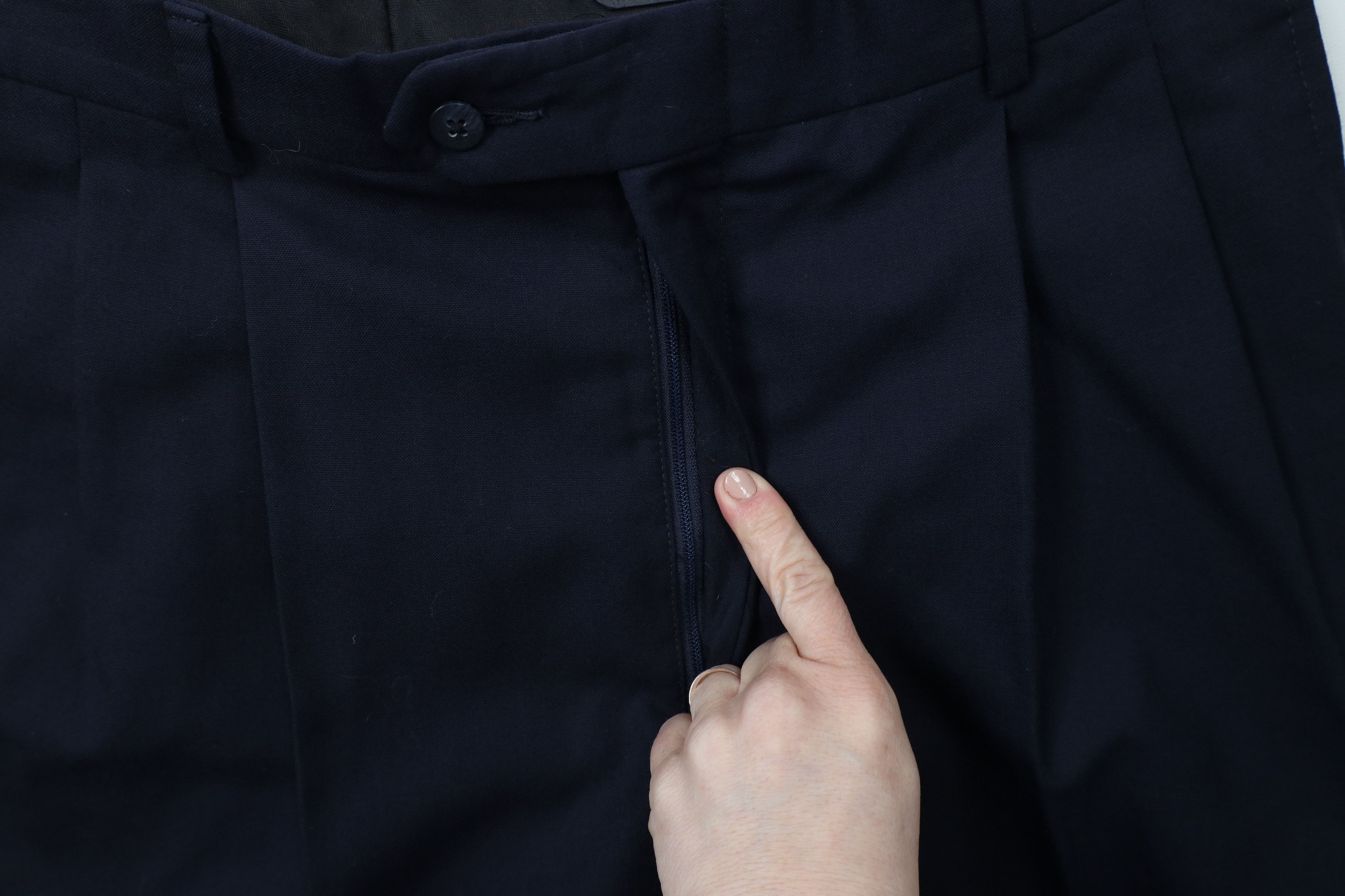 Vintage Vintage 90s Streetwear Pleated Worsted Wool Wide Leg Pants Size US 34 / EU 50 - 7 Thumbnail