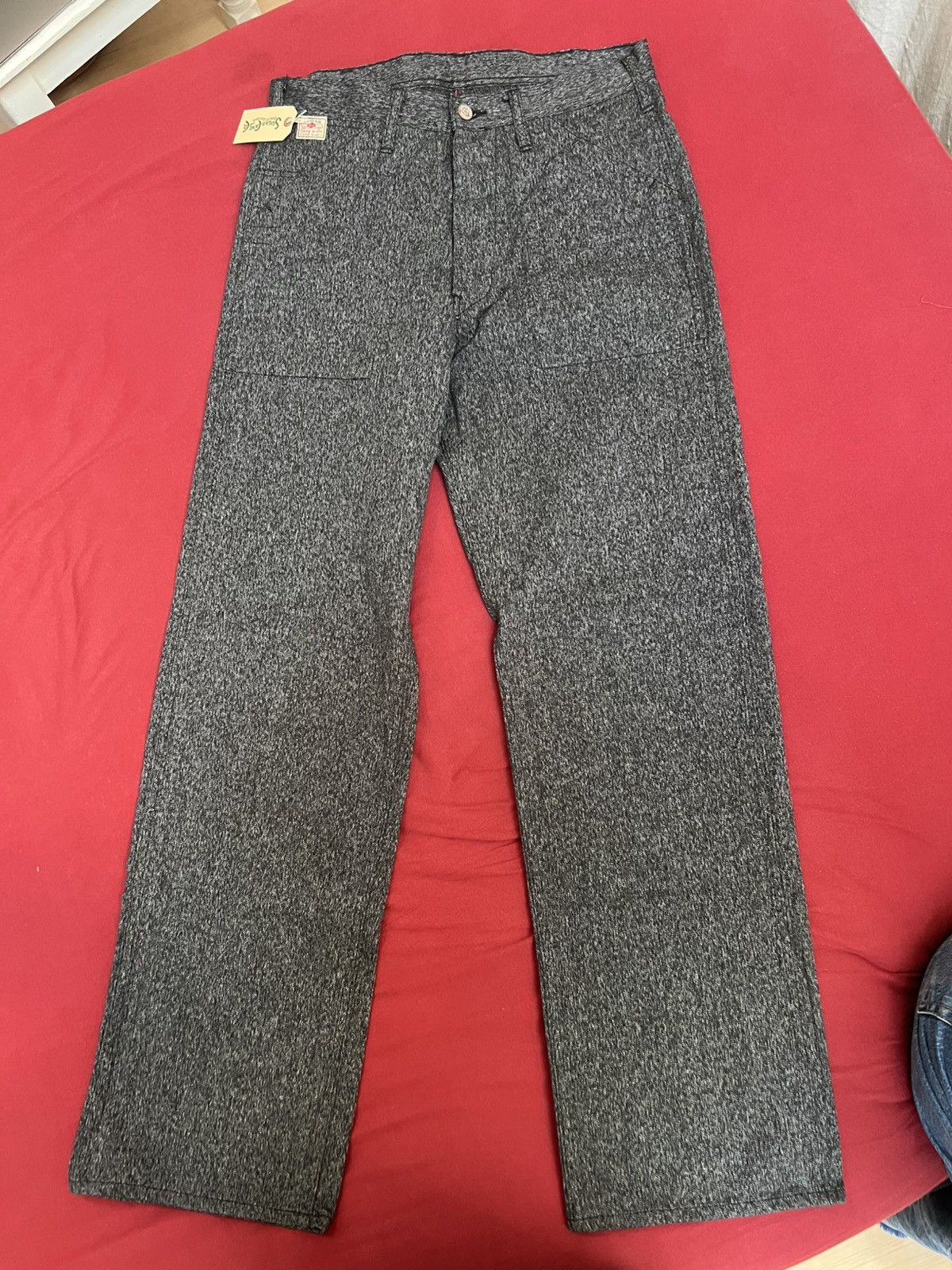 Sugar Cane Sugar cane 9oz. Black covert engineer pants Size US 32 / EU 48 - 1 Thumbnail