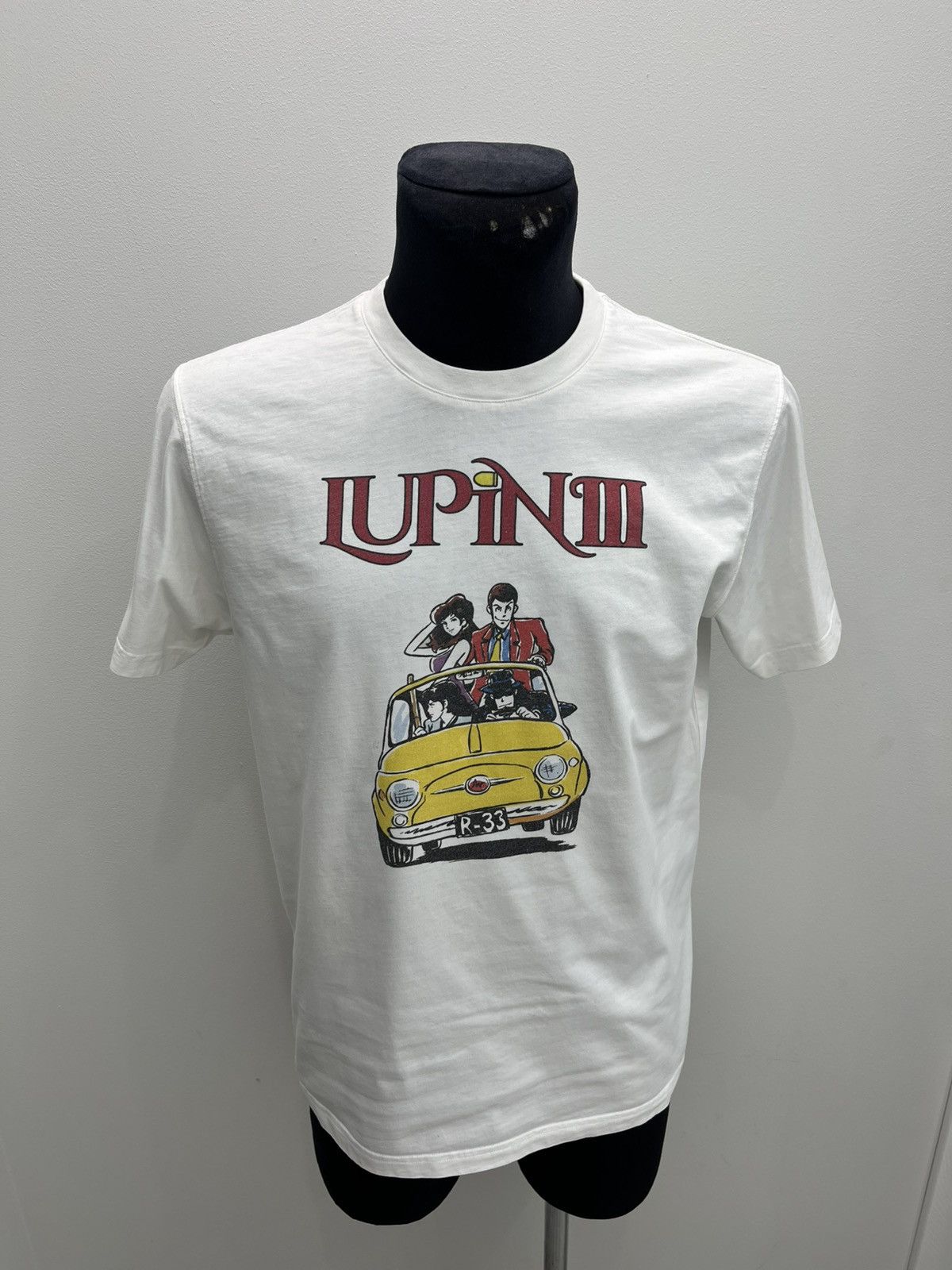MC2 Saint Barth MC2 Saint Barth Lupin 3 Logo Cotton Tee T-shirt Size US M / EU 48-50 / 2 - 1 Thumbnail