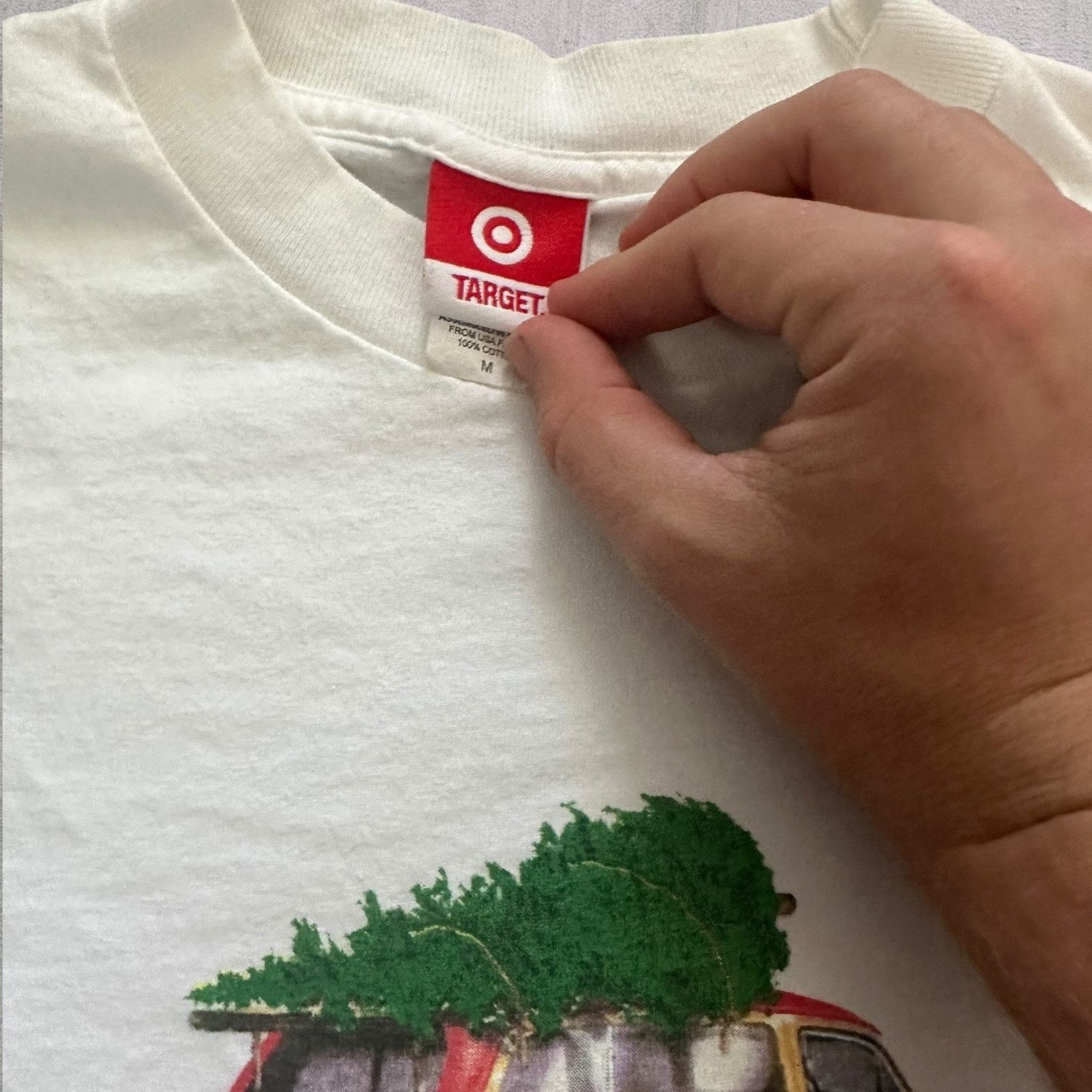 Vintage Target 2000 Christmas tree target tag Size US M / EU 48-50 / 2 - 3 Thumbnail