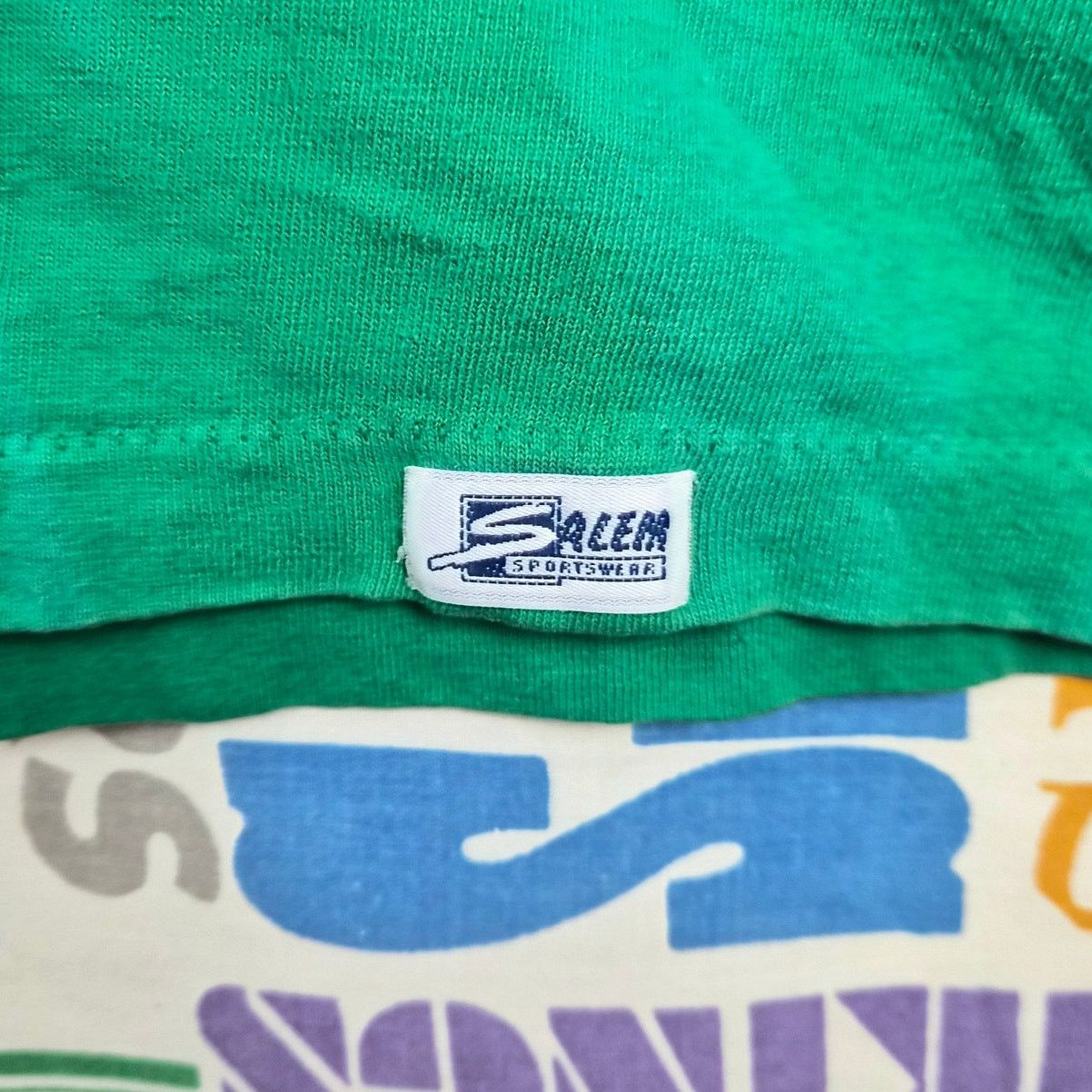 Salem Sportswear 90s Boston Celtics Salem Sportswear T Shirt Size XL Layered Size US XL / EU 56 / 4 - 5 Thumbnail