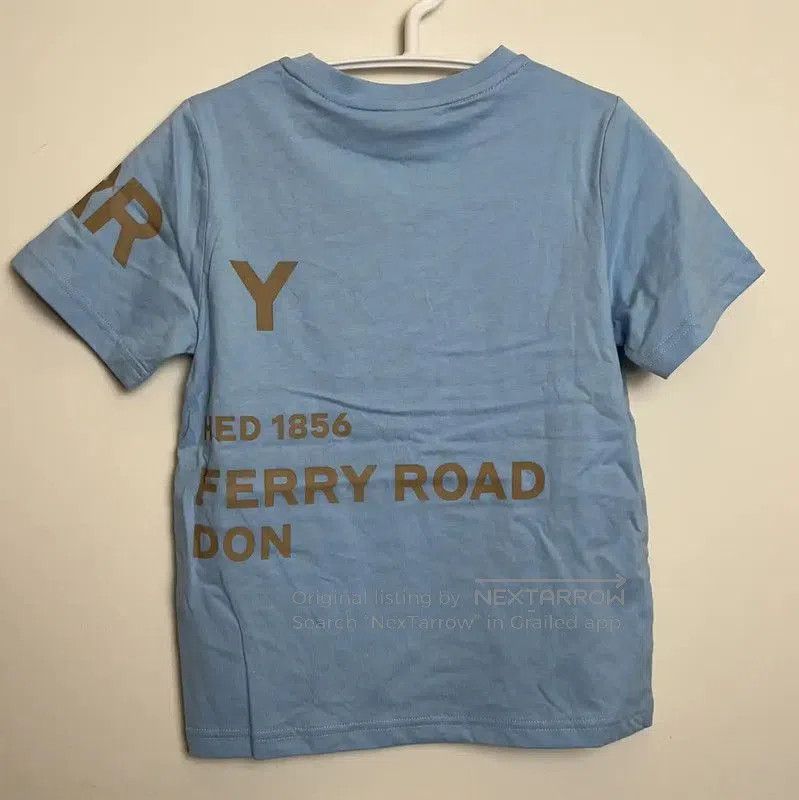 Burberry Burberry Men's Blue Cotton T-Shirt. Size US XXS / EU 40 - 5 Thumbnail