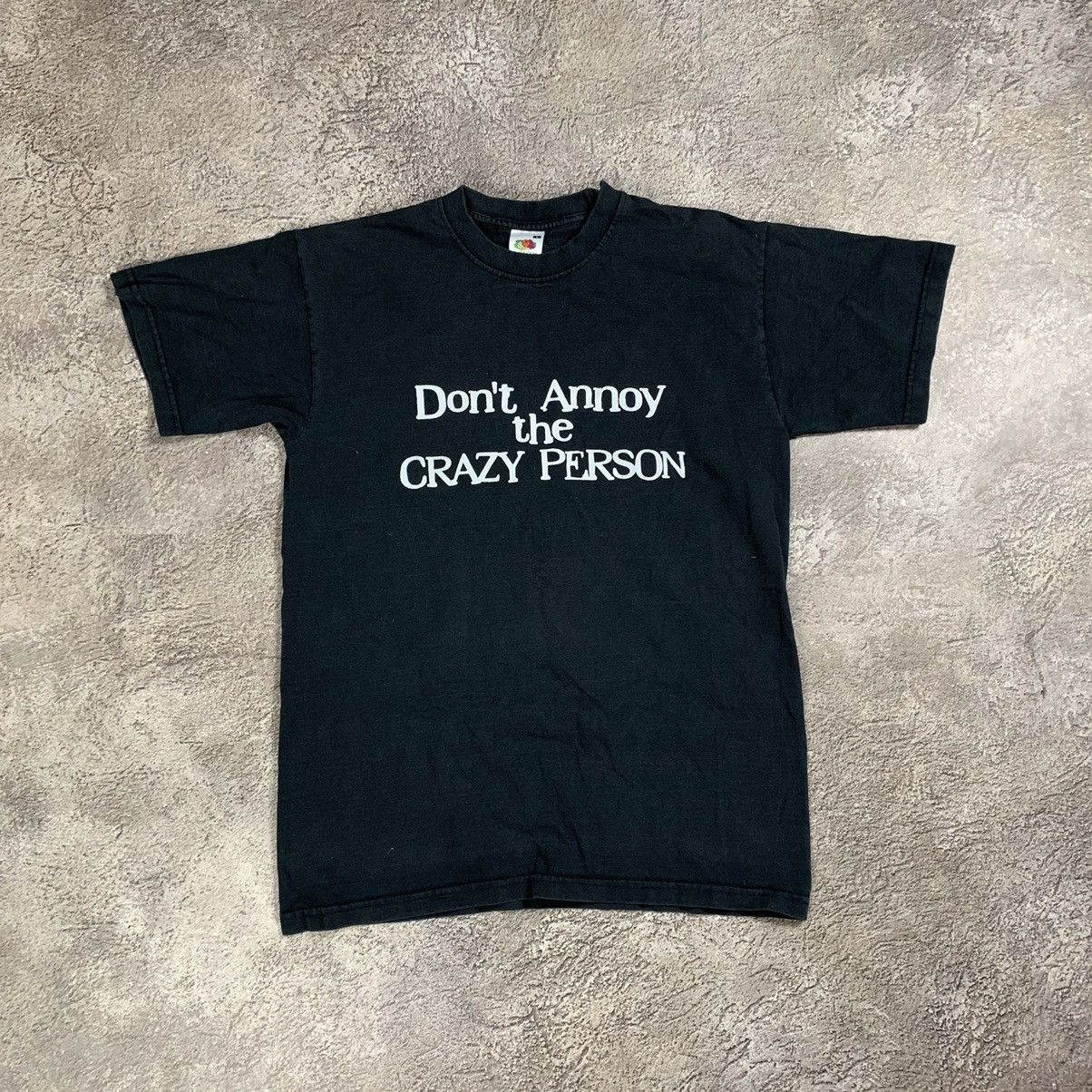 Vintage Vintage Y2K Graphic Tee Slogan Print Grunge Streetwear S Size US S / EU 44-46 / 1 - 1 Thumbnail