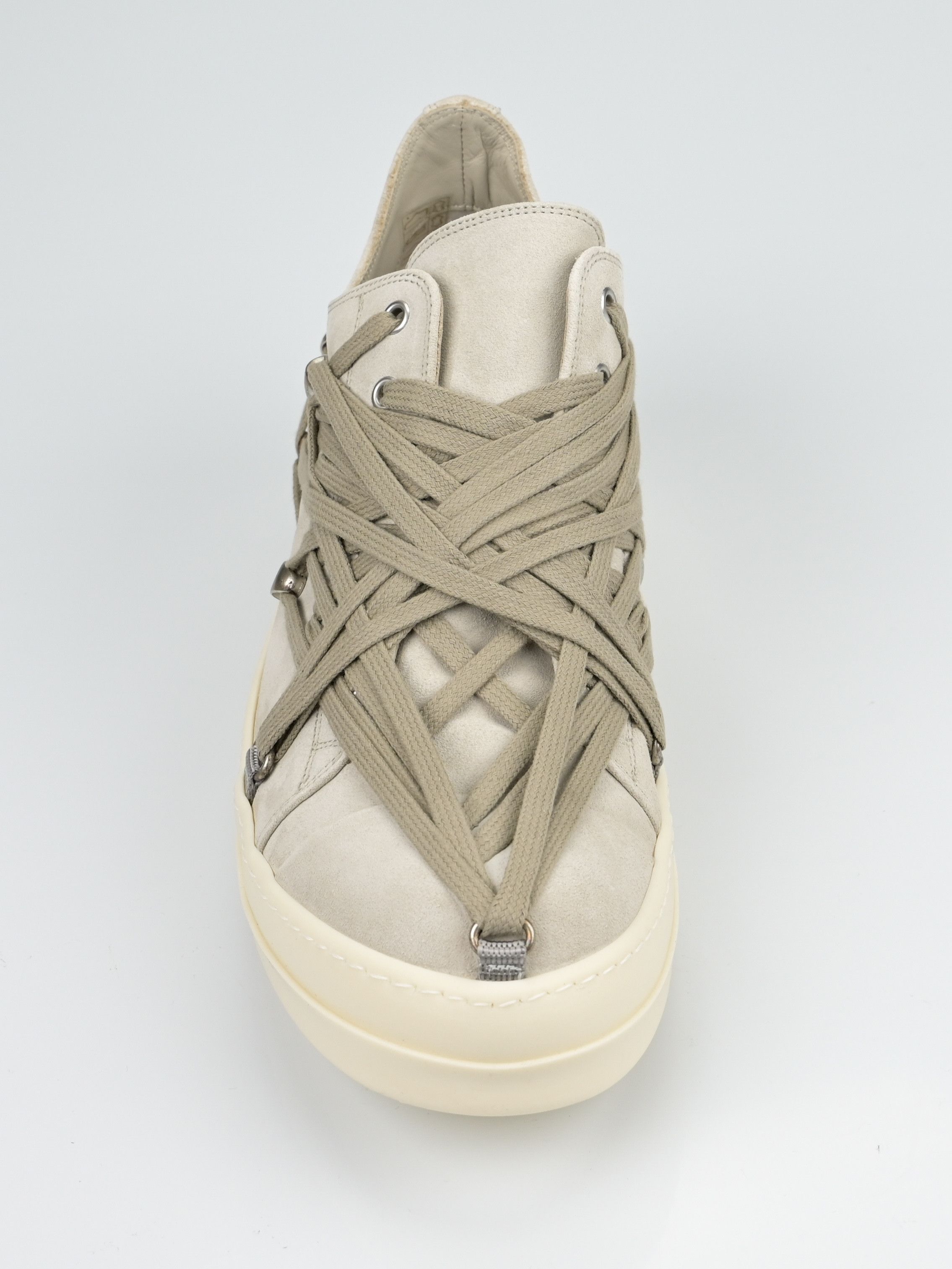 Rick Owens Megalace Suede Low Top Ramones Size US 10 / EU 43 - 13 Thumbnail