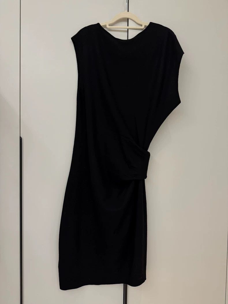Helmut Lang HELMUT LANG Evening dress, wool sweater dress, three-dimen Size L / US 10 / IT 46 - 5 Thumbnail