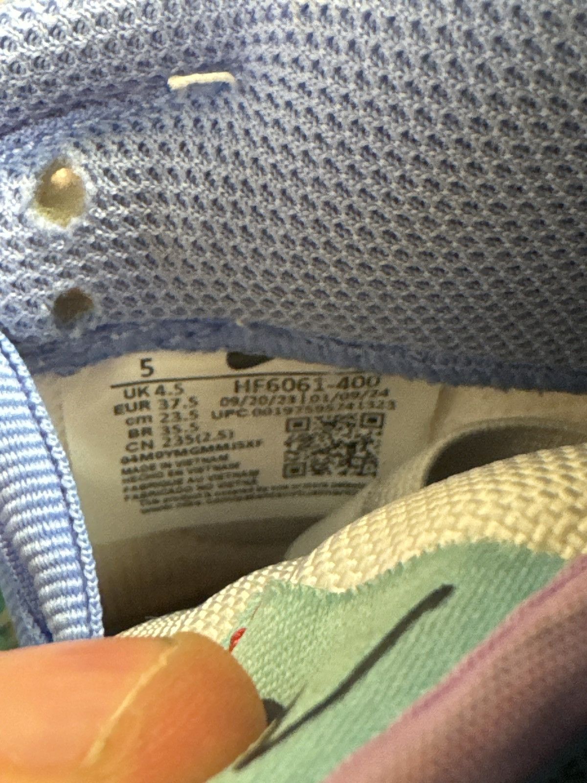 Nike Nike dunk futura laboratories bleached augu Size US 5 / EU 37 - 6 Thumbnail