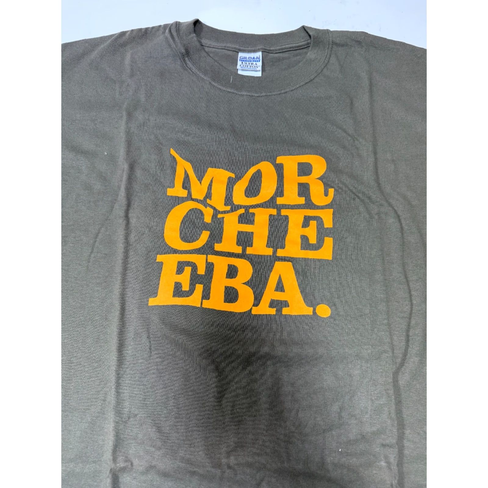 Gildan VINTAGE 2000 OFFICIAL MORCHEEBA T-Shirt XL Military Green Rare Collectible Unisex Adults Size US XL / EU 56 / 4 - 2 Thumbnail
