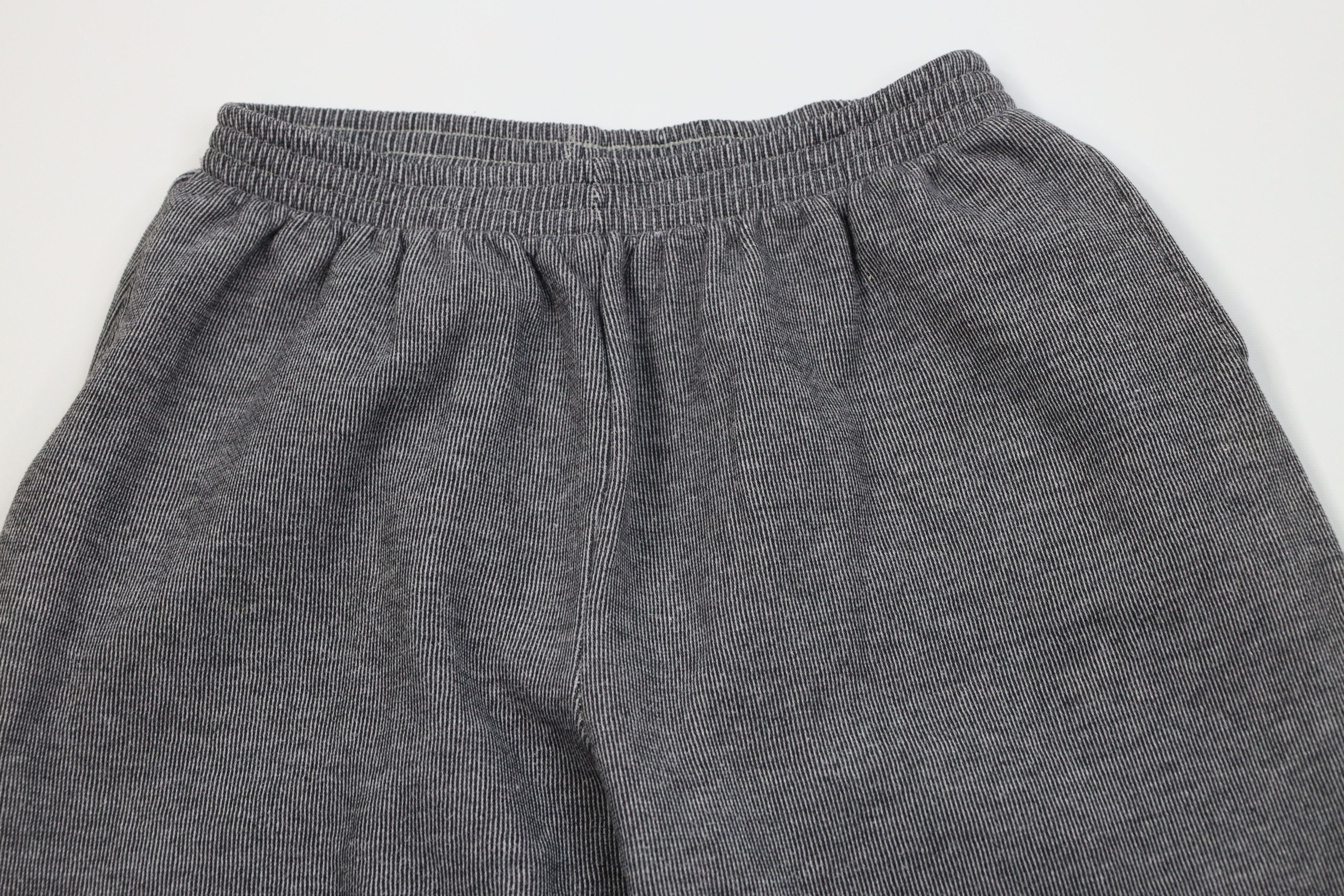 Vintage Vintage 90s Streetwear Striped Triblend Sweatpants Pants Size 27" / US 4 / IT 40 - 2 Thumbnail