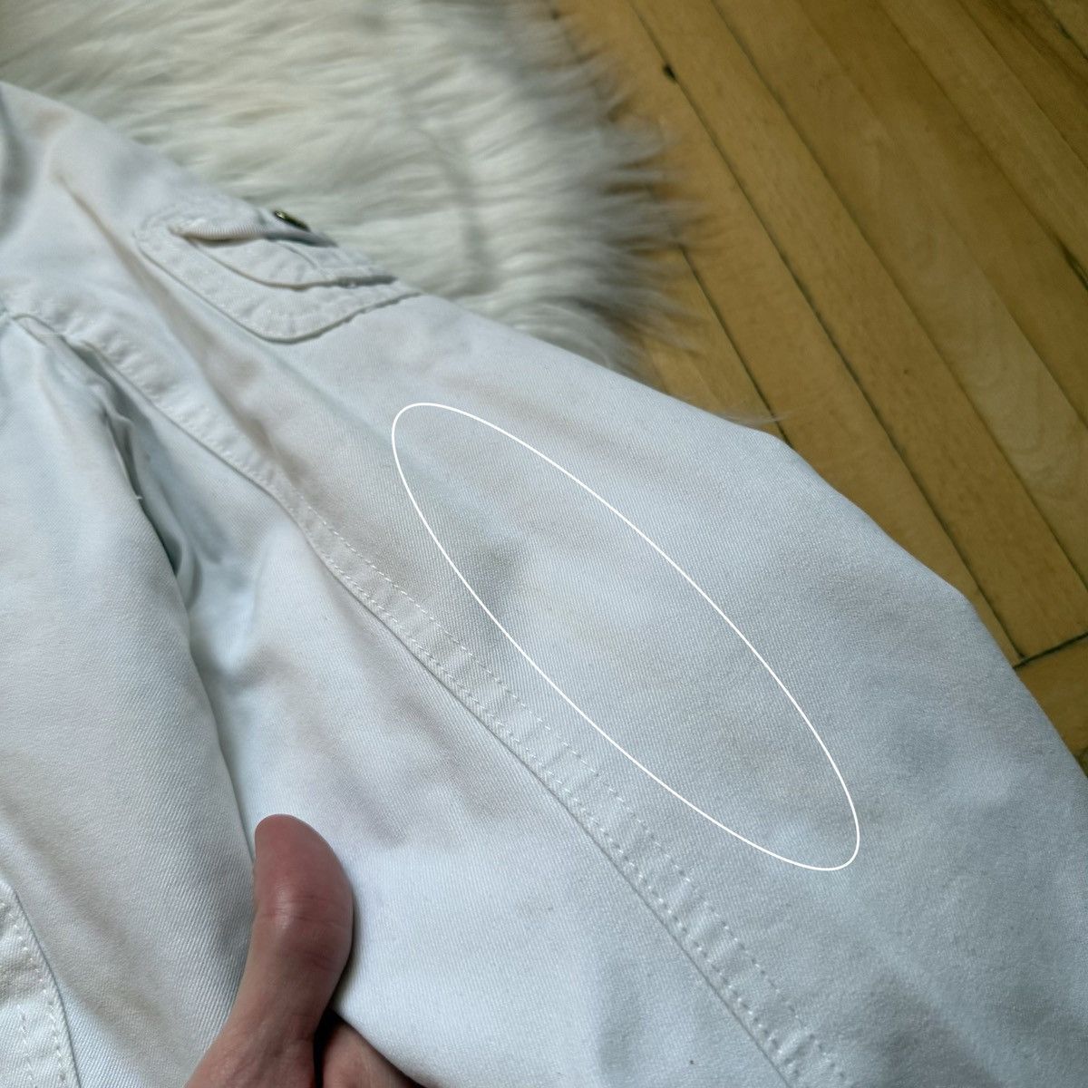 Abercrombie & Fitch 📌Crazy Abercrombie & Fitch Vintage Fur Bomber Jacket Size S / US 4 / IT 40 - 6 Thumbnail