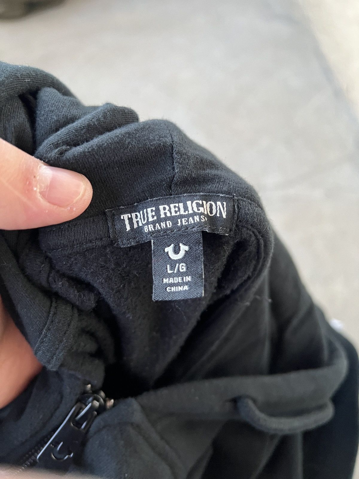 True Religion True Religion Zip Hoodie Size L / US 10 / IT 46 - 6 Thumbnail