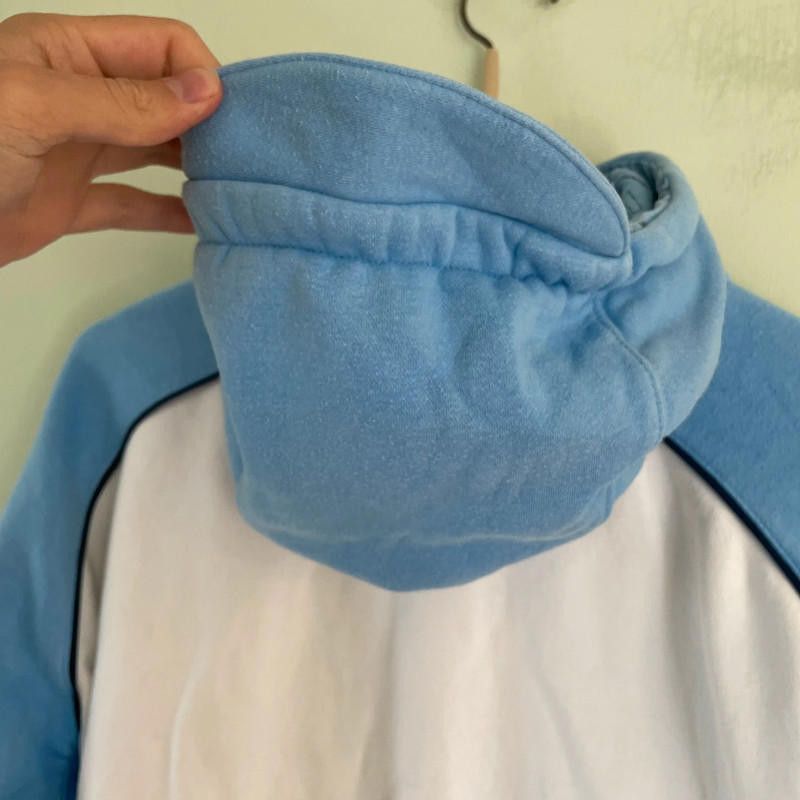 Nike Y2K baby blue Nike air max hoodie Size US M / EU 48-50 / 2 - 4 Thumbnail