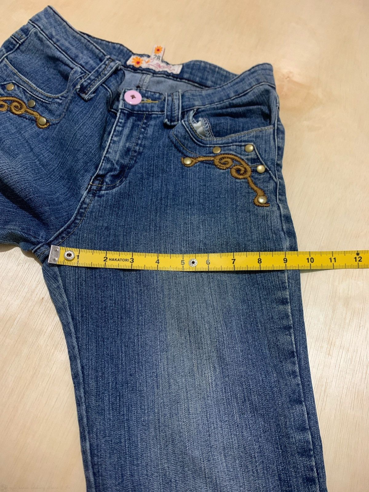 20471120 × Japanese Brand × Vintage Vintage Jinguozi Creation Jeans Bootcut Size 29" - 10 Thumbnail