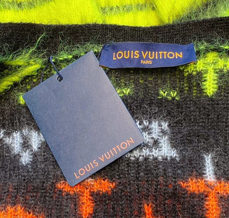 Louis Vuitton Louis Vuitton Colorful mohair knitted cardigan sweater 2503 Size US XS / EU 42 / 0 - 5 Thumbnail