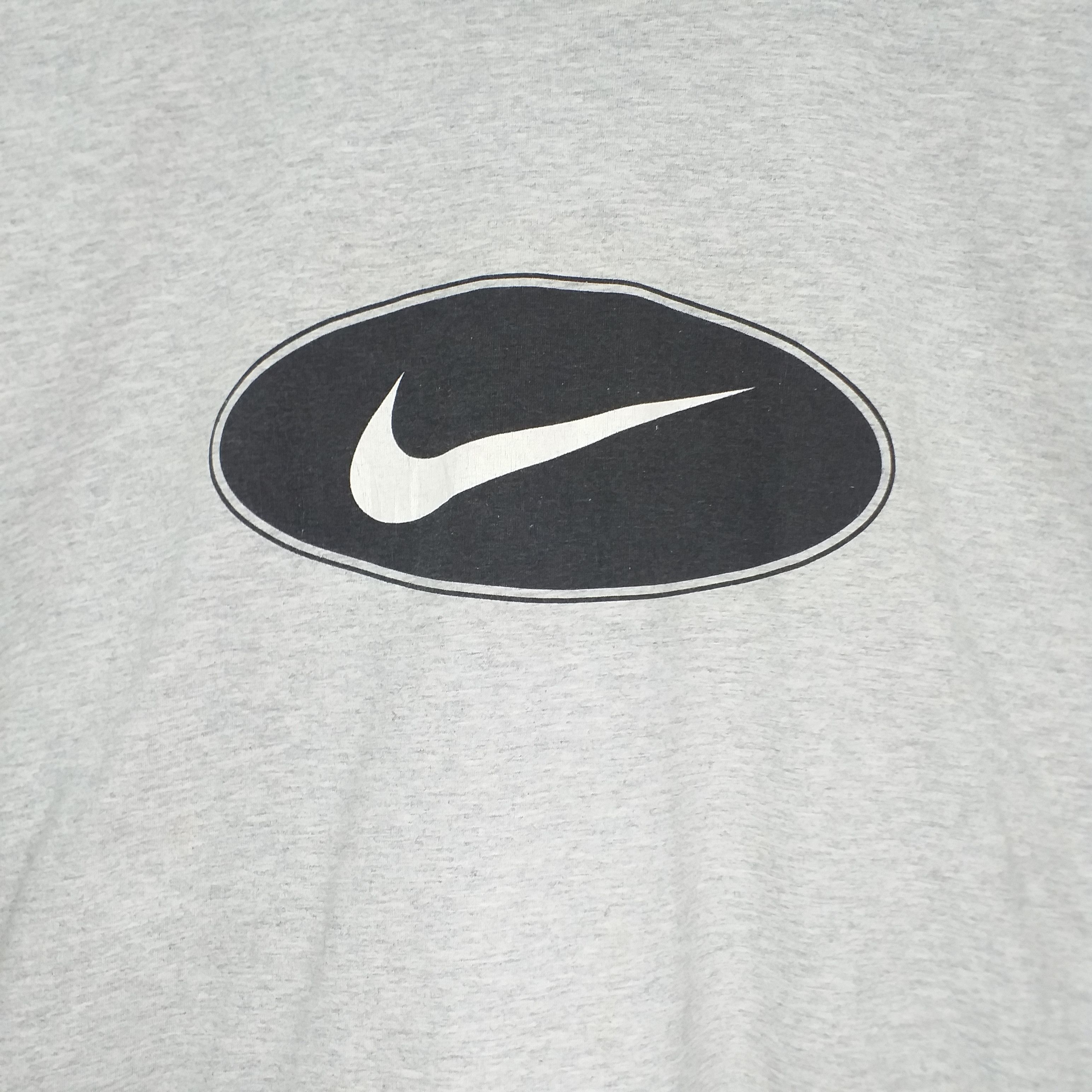 Nike Vintage Nike Swoosh Box Xlarge Tee -E002 Size US XL / EU 56 / 4 - 4 Thumbnail