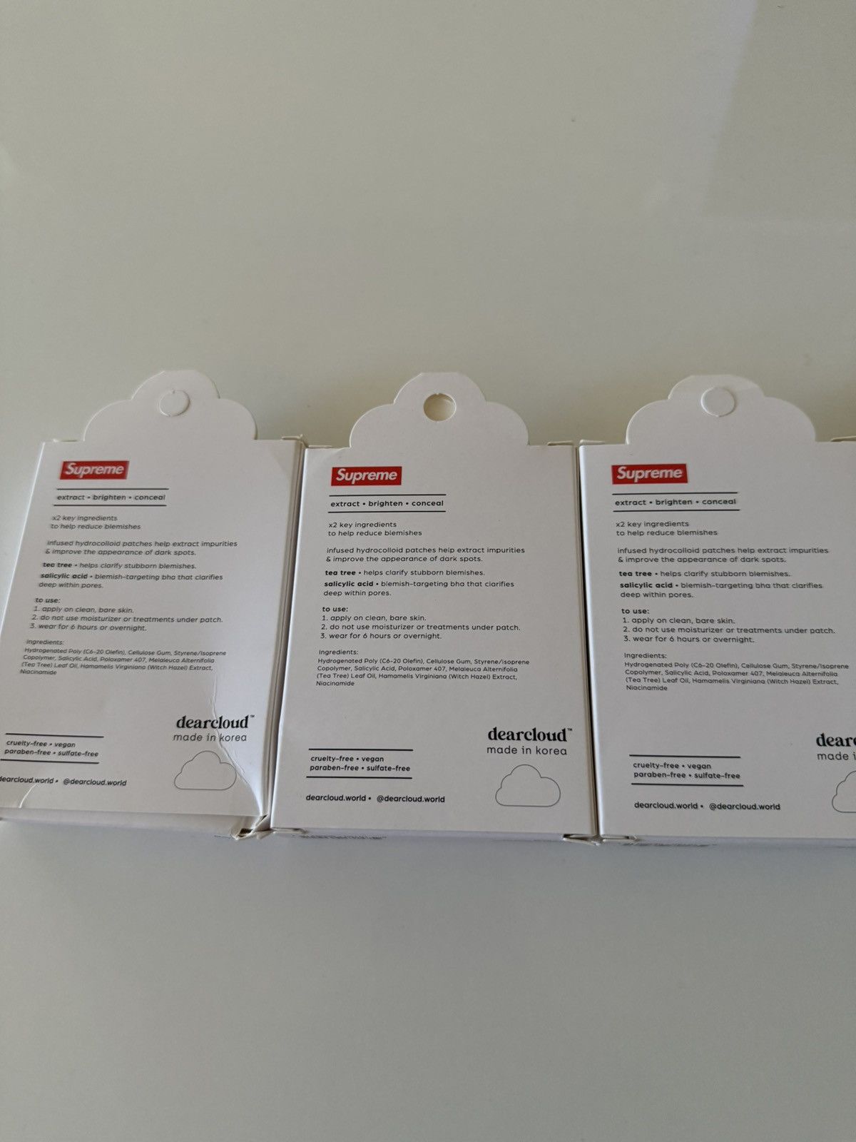 Supreme Supreme dearcloud blemish patches 36 ct x3 Size ONE SIZE - 2 Thumbnail