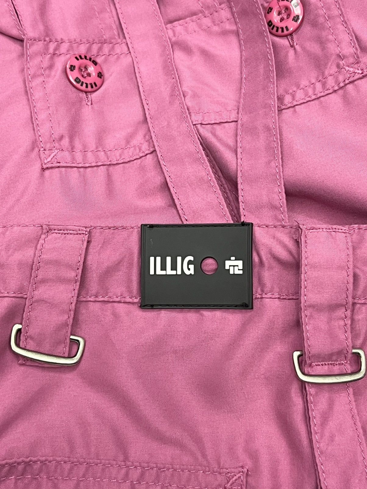 Japanese Brand 🔥ILLIG Multi-Bondage Poly-Parachute Street-Dance Cargo💥 Size US 31 - 7 Thumbnail