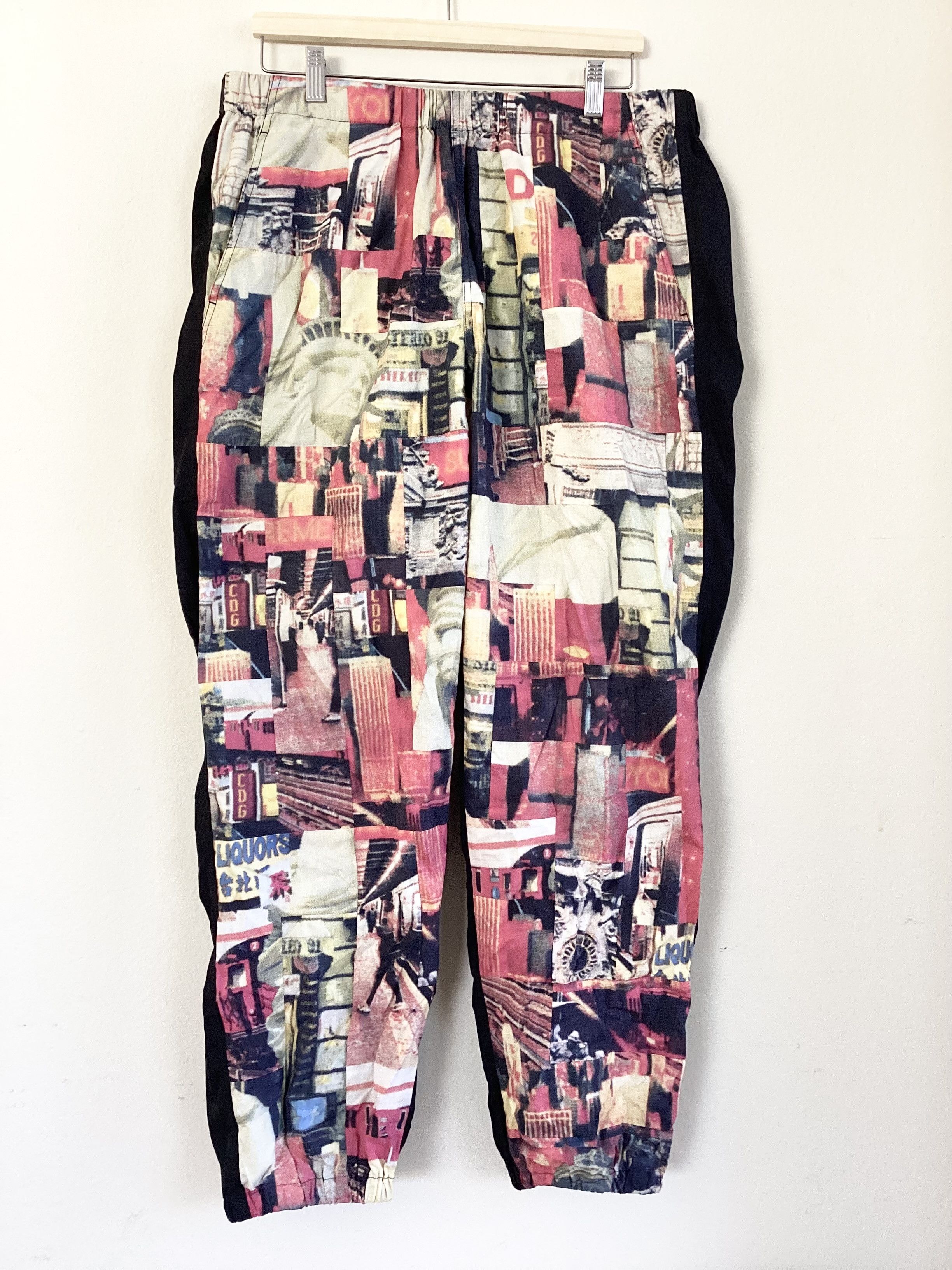 Supreme (L)Supreme Comme des Garcons SHIRT Patchwork Skate Pant Size US 34 / EU 50 - 1 Thumbnail
