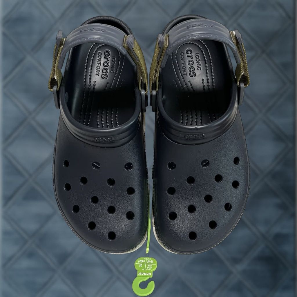 Crocs Crocs Clog Sneaker Navy Blue Marine NEW Unisex Adults W9 M7 2024 Minions Classic Crocs Duet Max 2 Clog Shoes Shoes Size US 9 / IT 39 - 1 Thumbnail