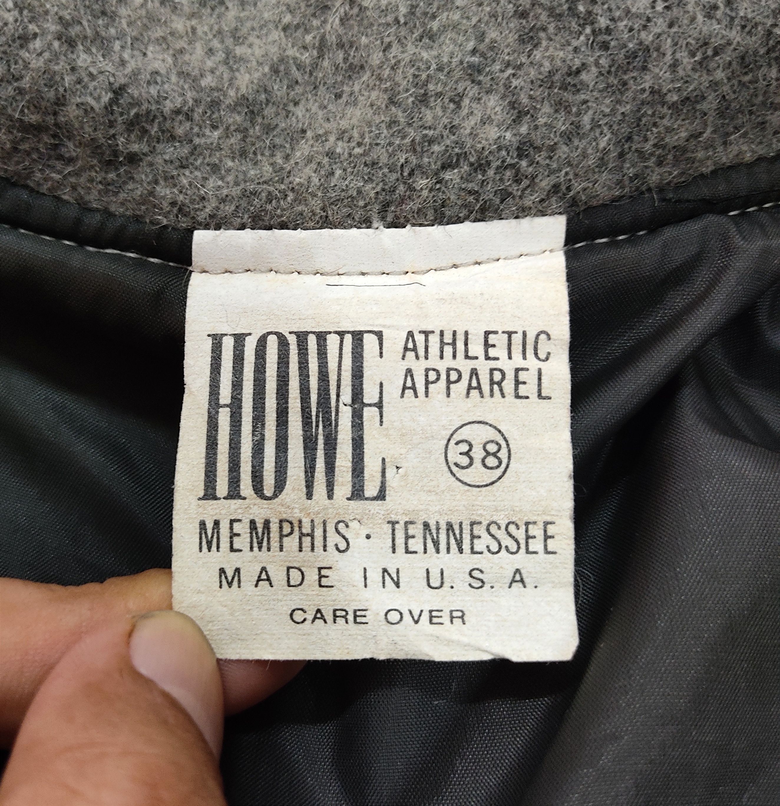 Howe Vintage HOWE Athletic Apparel Wool Varsity Jacket Size US M / EU 48-50 / 2 - 11 Thumbnail