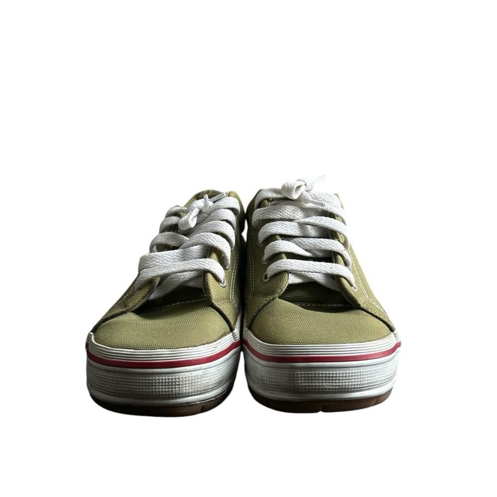 Keds Keds Olive Green Canvas Sneakers - Women's Size 7 Size US 7 / IT 37 - 2 Thumbnail