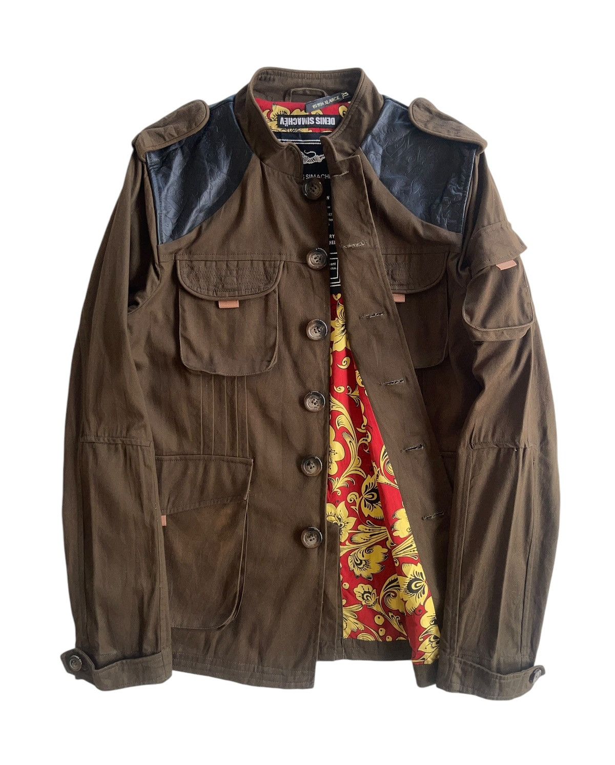 Denis Simachev Denis Simachev Olive Field Jacket Size US XL / EU 56 / 4 - 1 Thumbnail