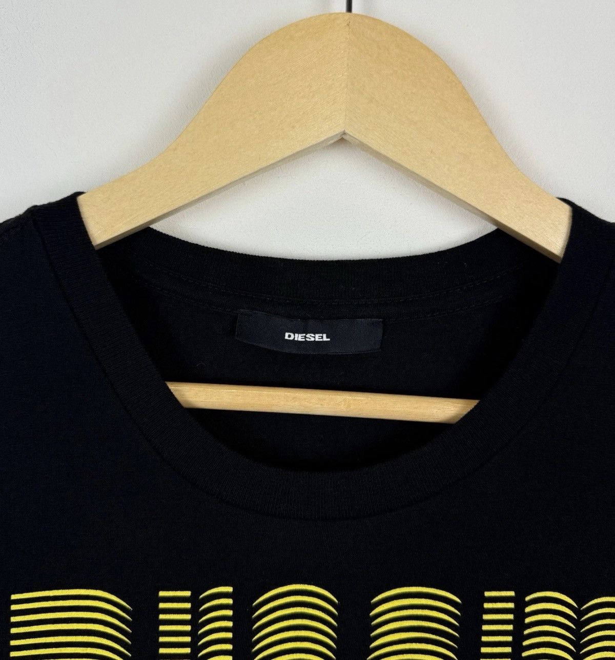 Diesel Diesel Dream Logo Short Sleeve T-Shirt Black Top Crew Neck Size S / US 4 / IT 40 - 4 Thumbnail