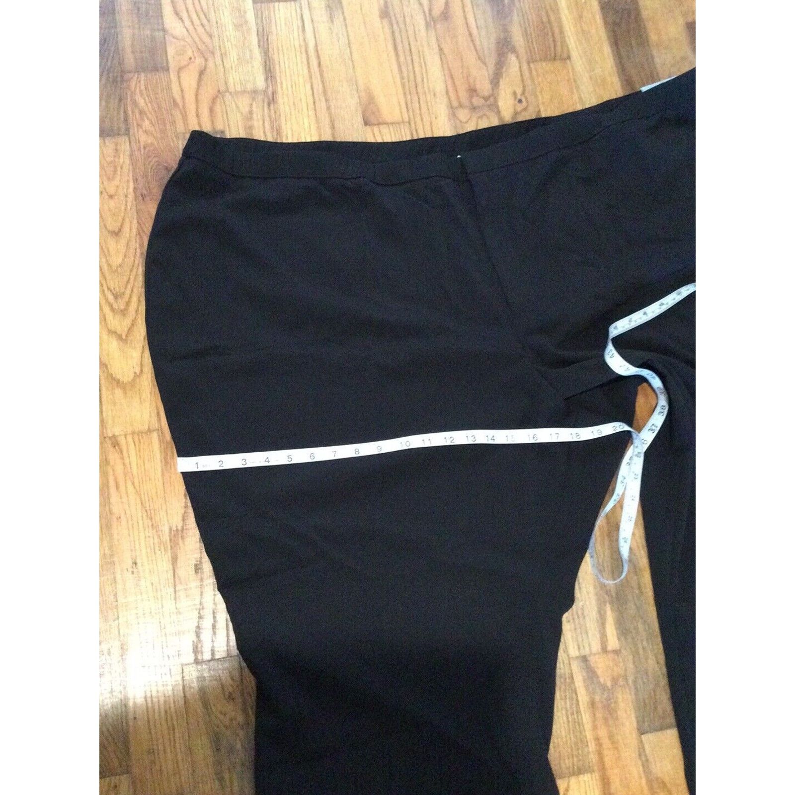 Other Catherine's Black Petite Elastic Waist Pant Size 34WP NWT Size 24" / US 00 / IT 34 - 7 Thumbnail