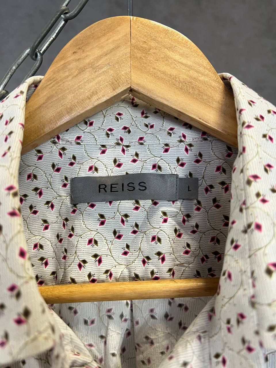 Designer × Reiss Reiss designer monogram crazy shirt Size US L / EU 52-54 / 3 - 3 Thumbnail