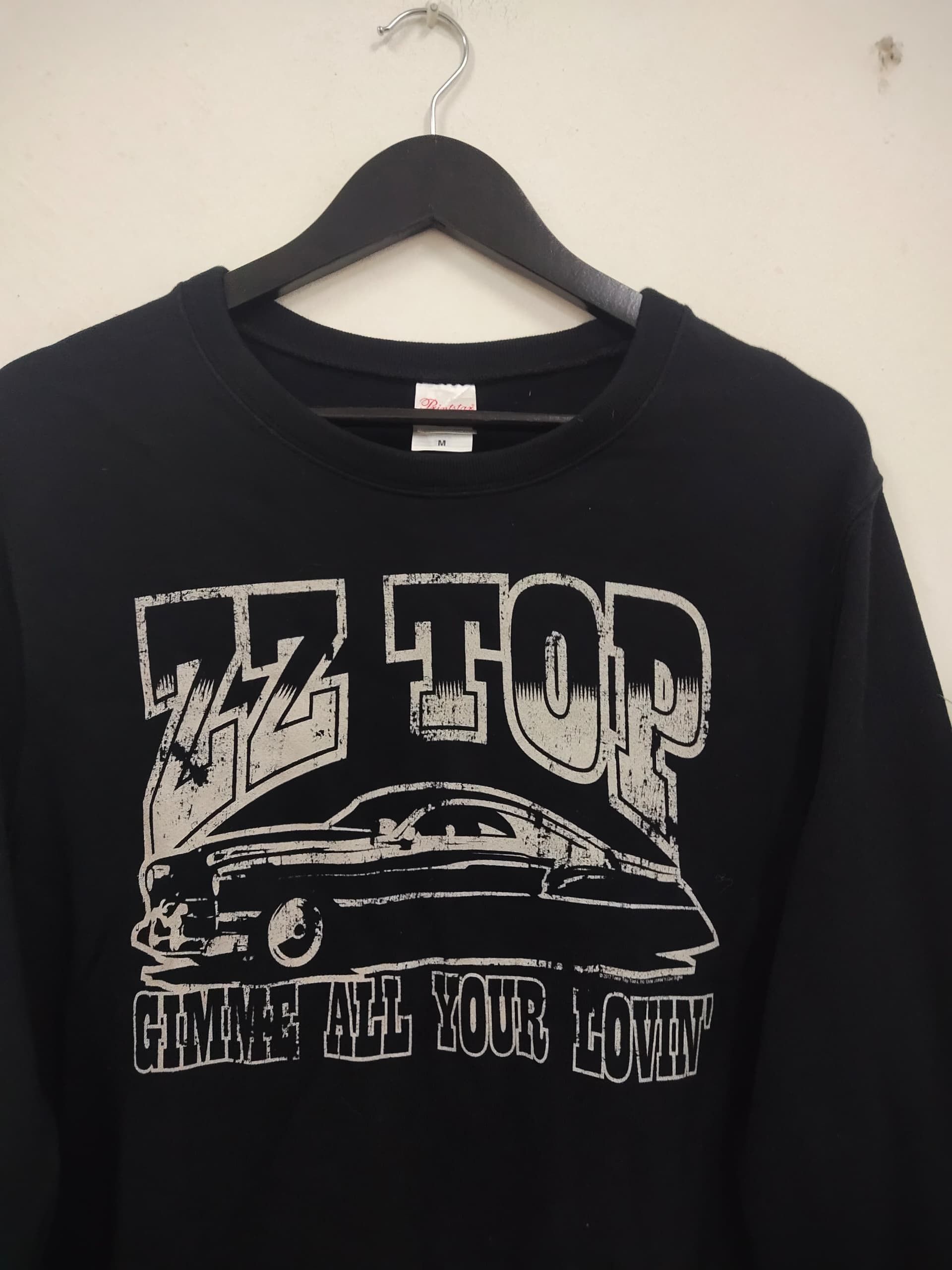 Band Tees × Vintage Vintage ZZ Top rock band longsleeve t shirt Size US M / EU 48-50 / 2 - 3 Thumbnail